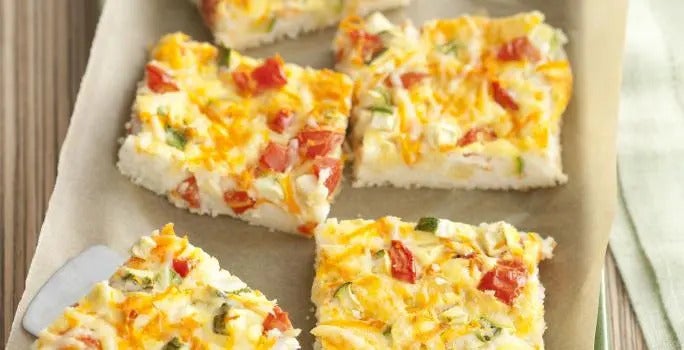 Torta de liquidificador com massa de arroz sem glúten