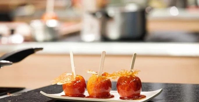 Receita de maçã do amor tradicional