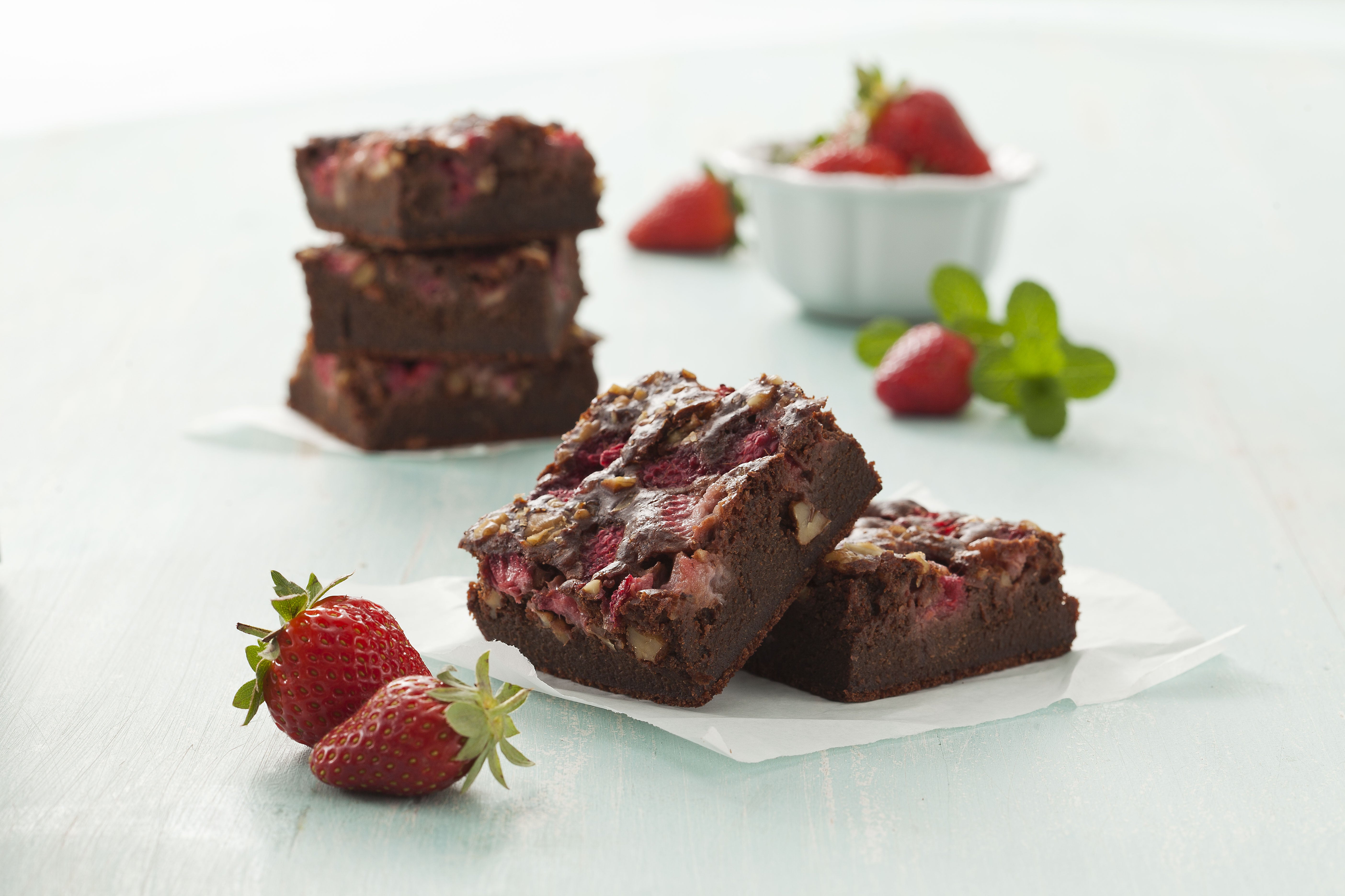 Brownie de Cacau e Frutas Vermelhas Molico