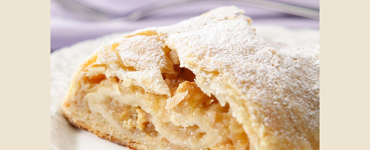 Strudel de Maçã e Galak