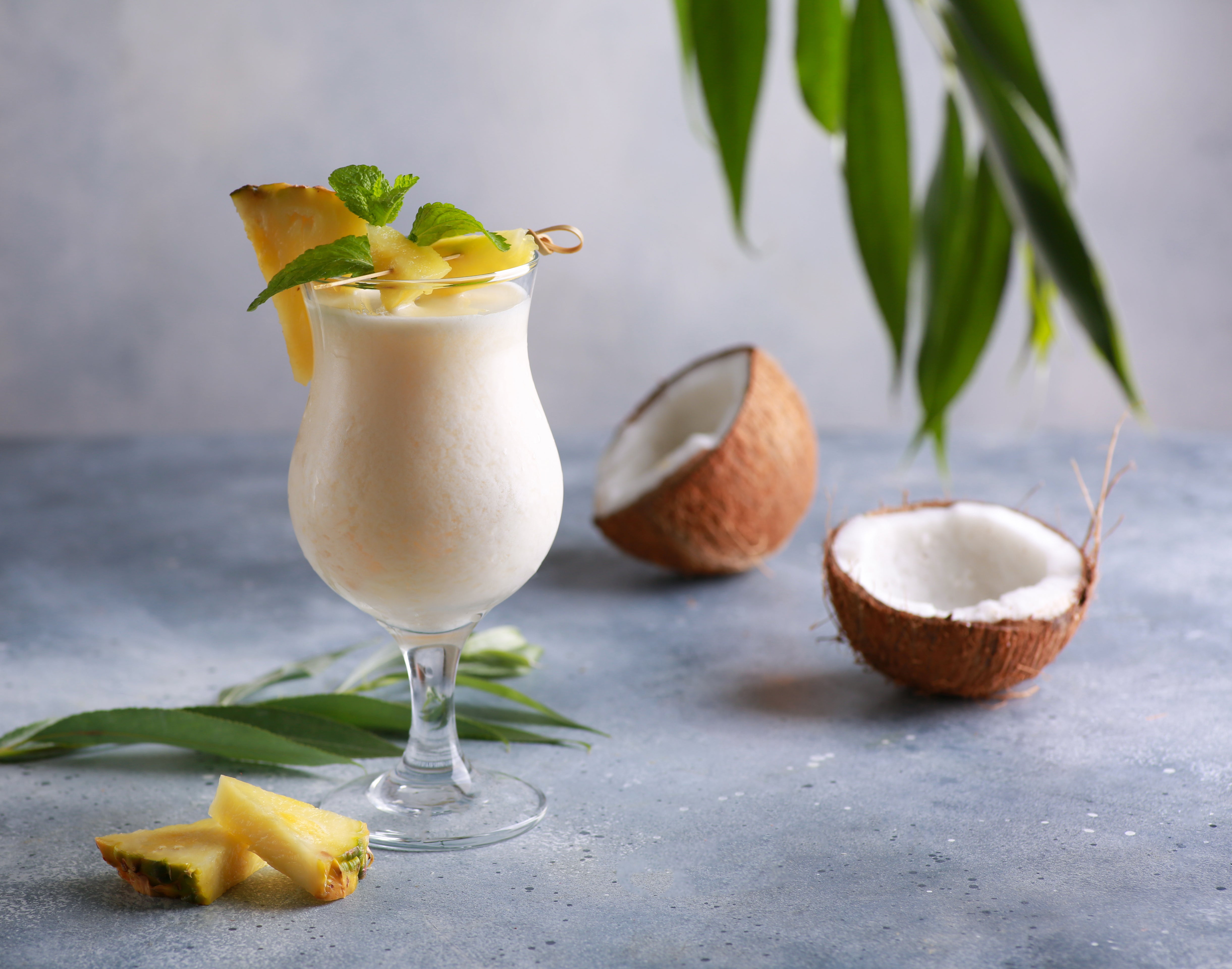 Receita de Piña Colada Sem Álcool