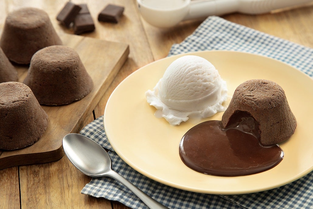 Petit Gateau com Moça Sorvete