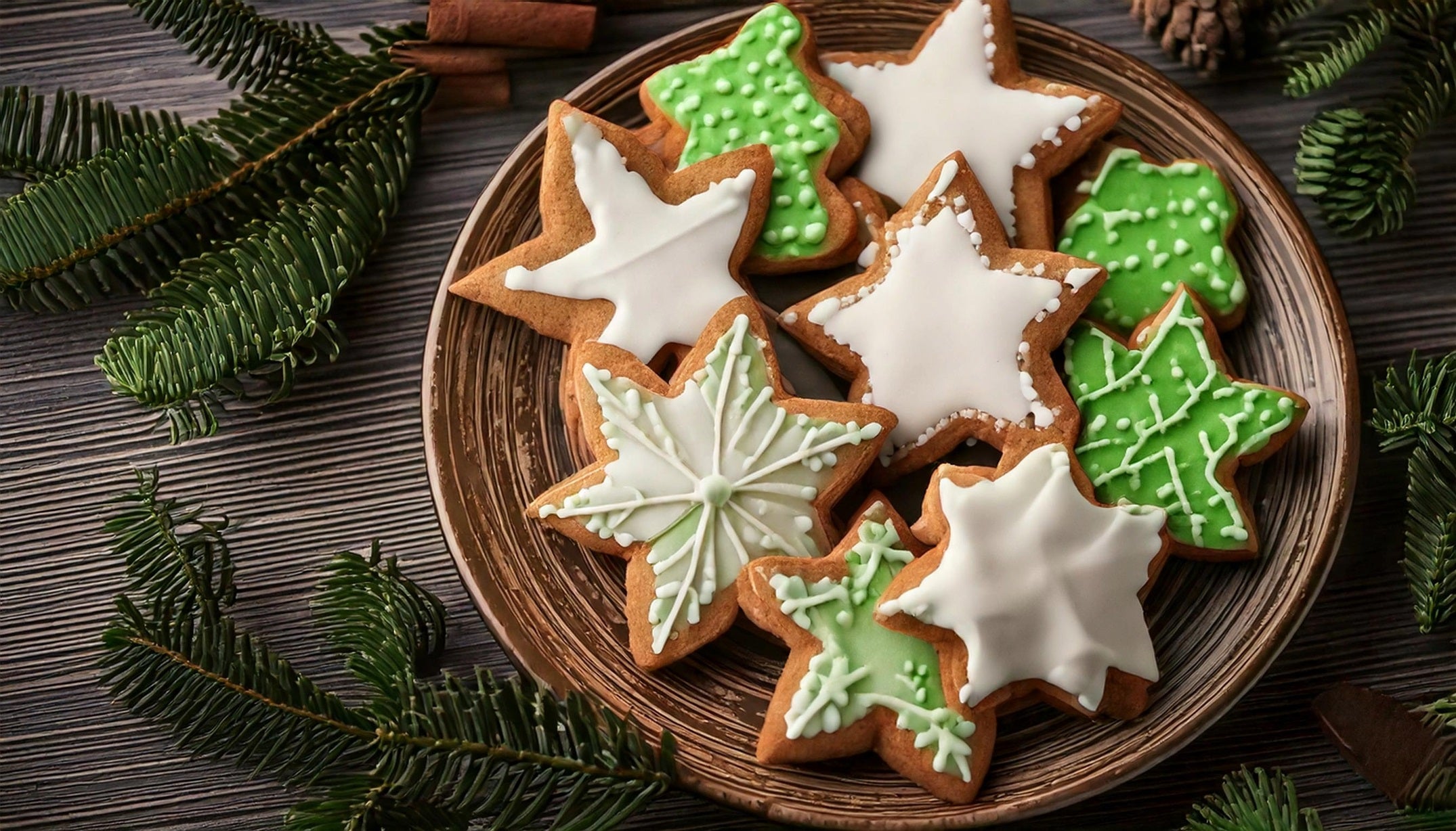 Receita de Biscoitinhos Natalinos