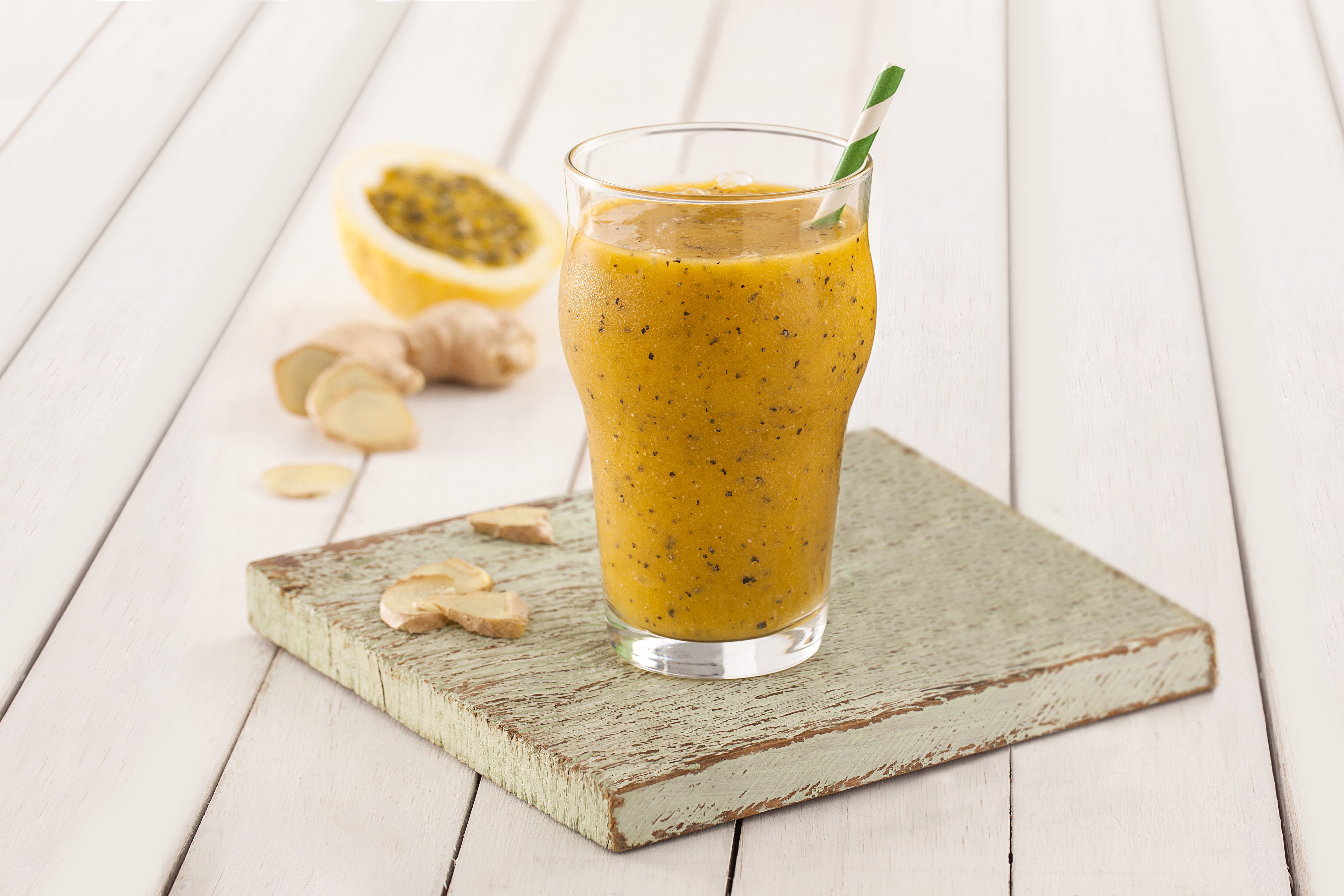 Receita de Smoothie de Manga com Stévia