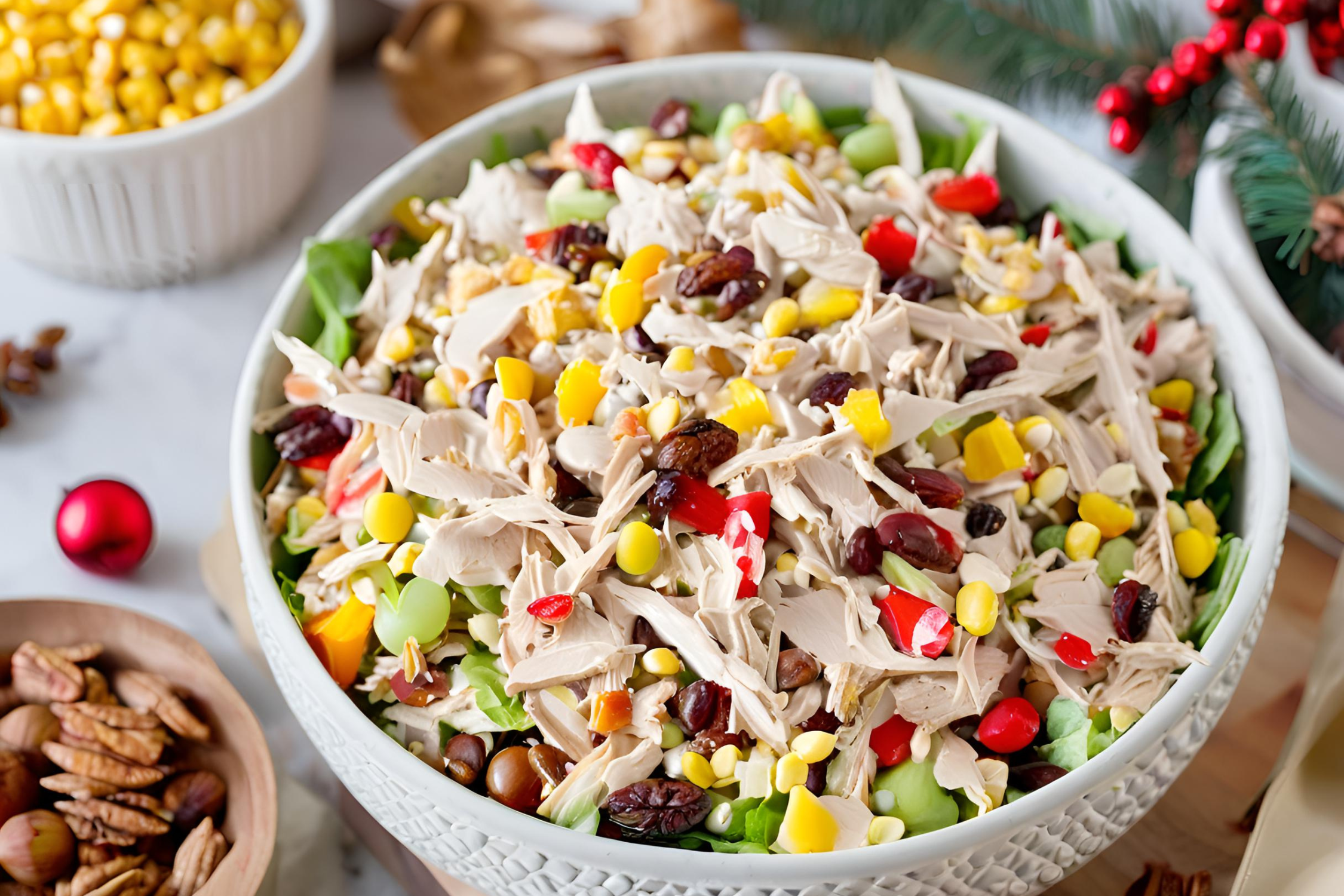 Receita de Salpicão de Frango da Mamãe Noel