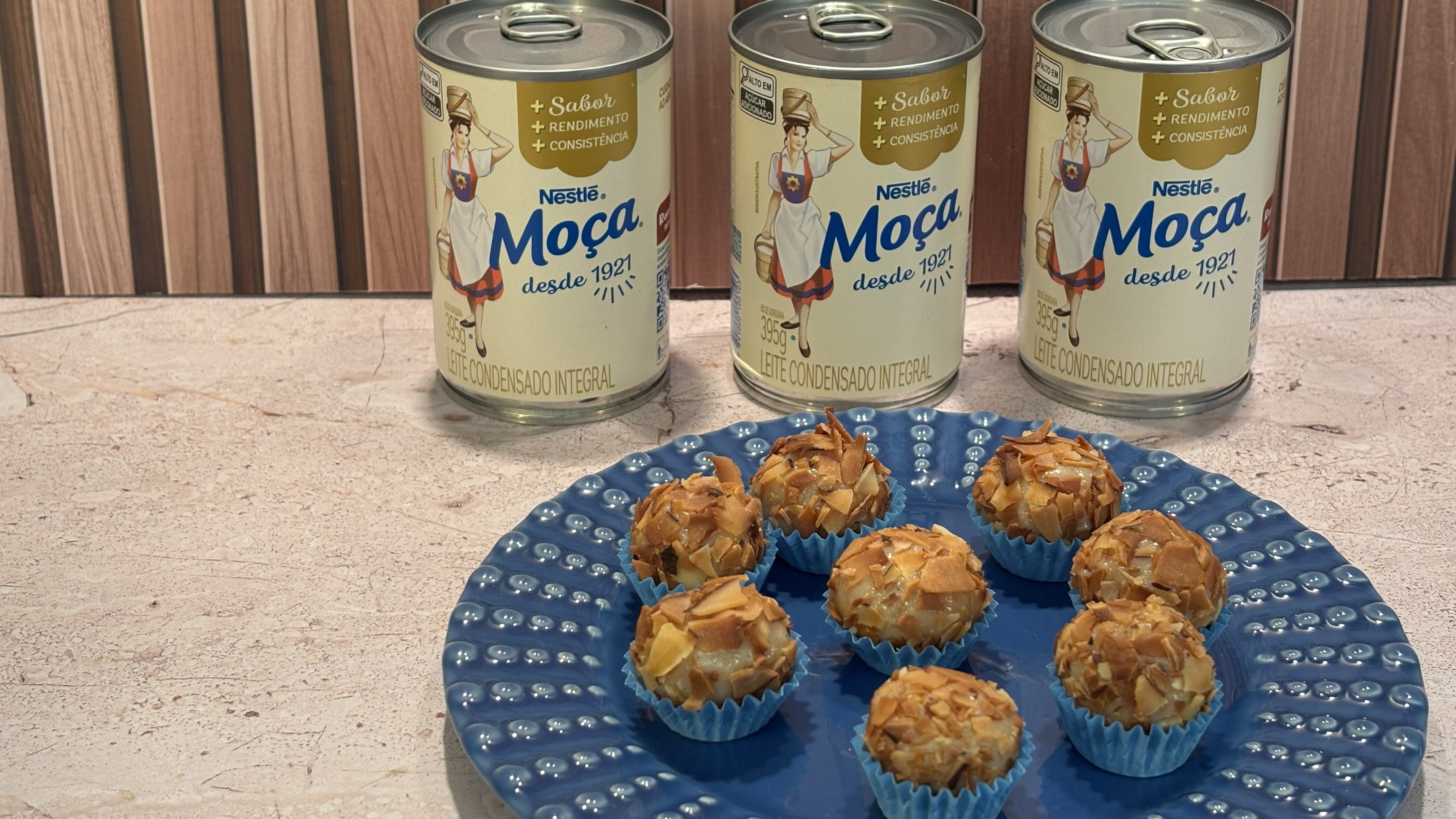 Receita de Brigadeiro de Coco Queimado