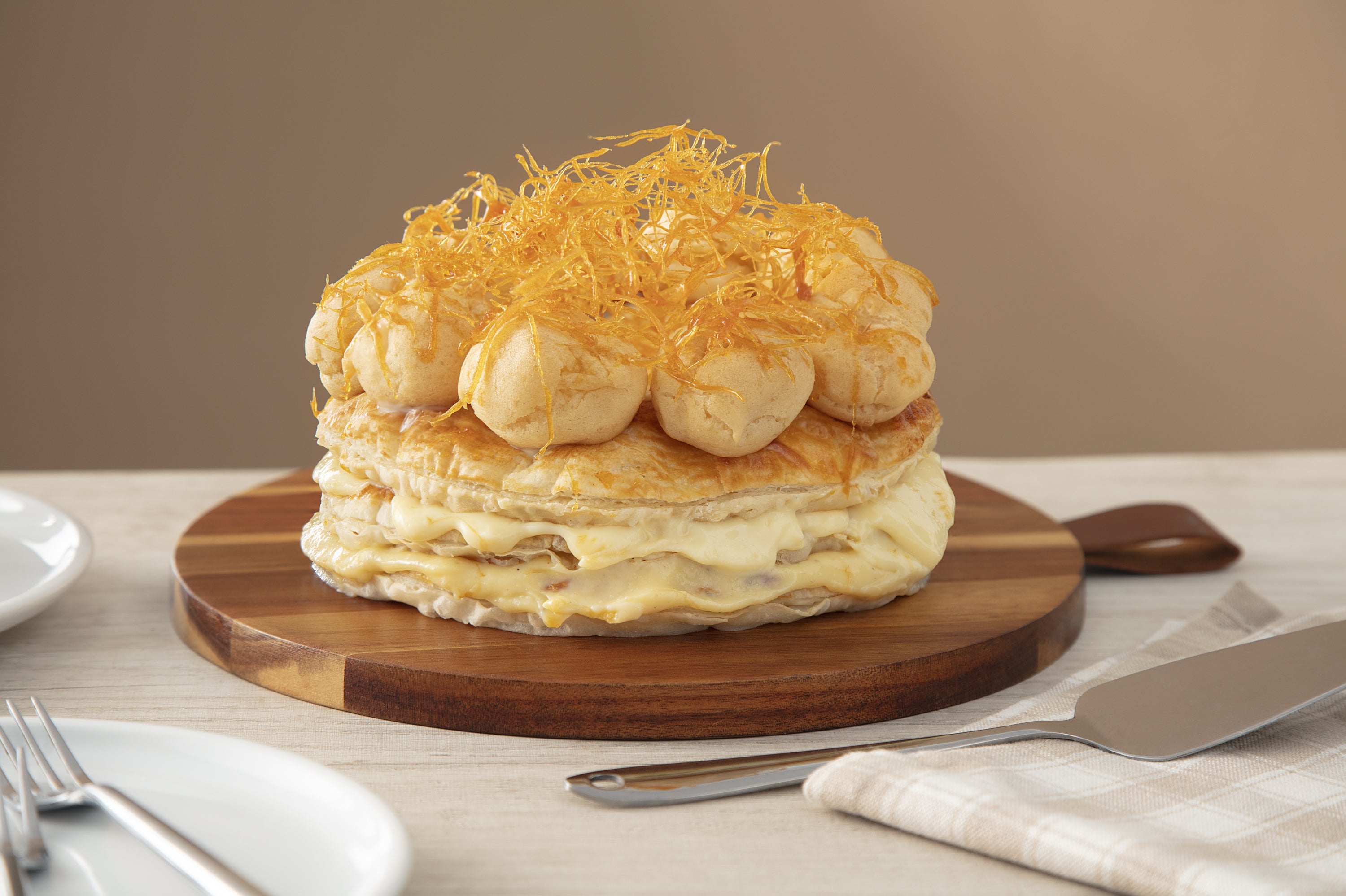 Gâteau SaintHonoré Receitas Nestlé