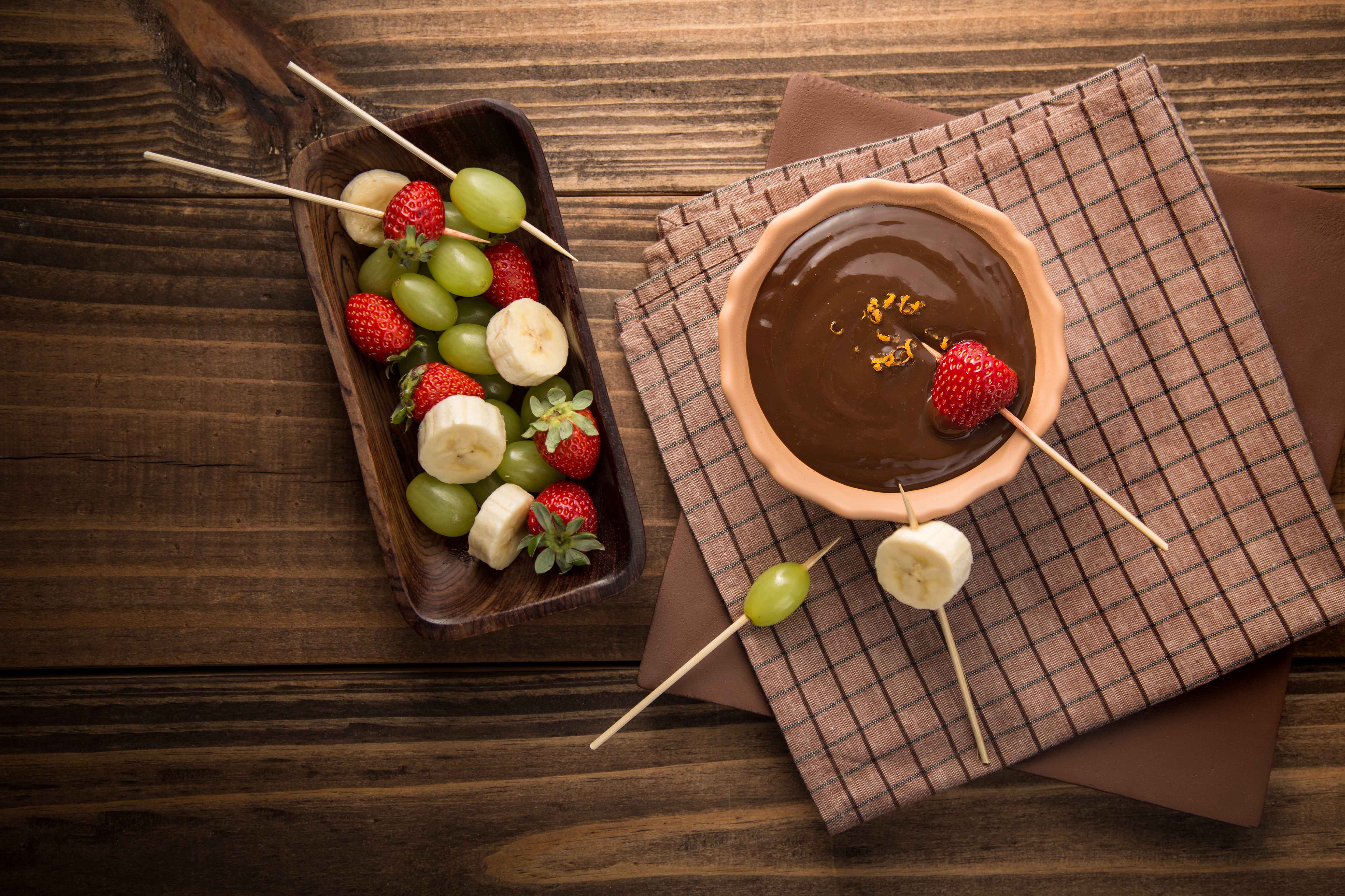Fondue Gelado de Chandelle Chocolate ao Leite