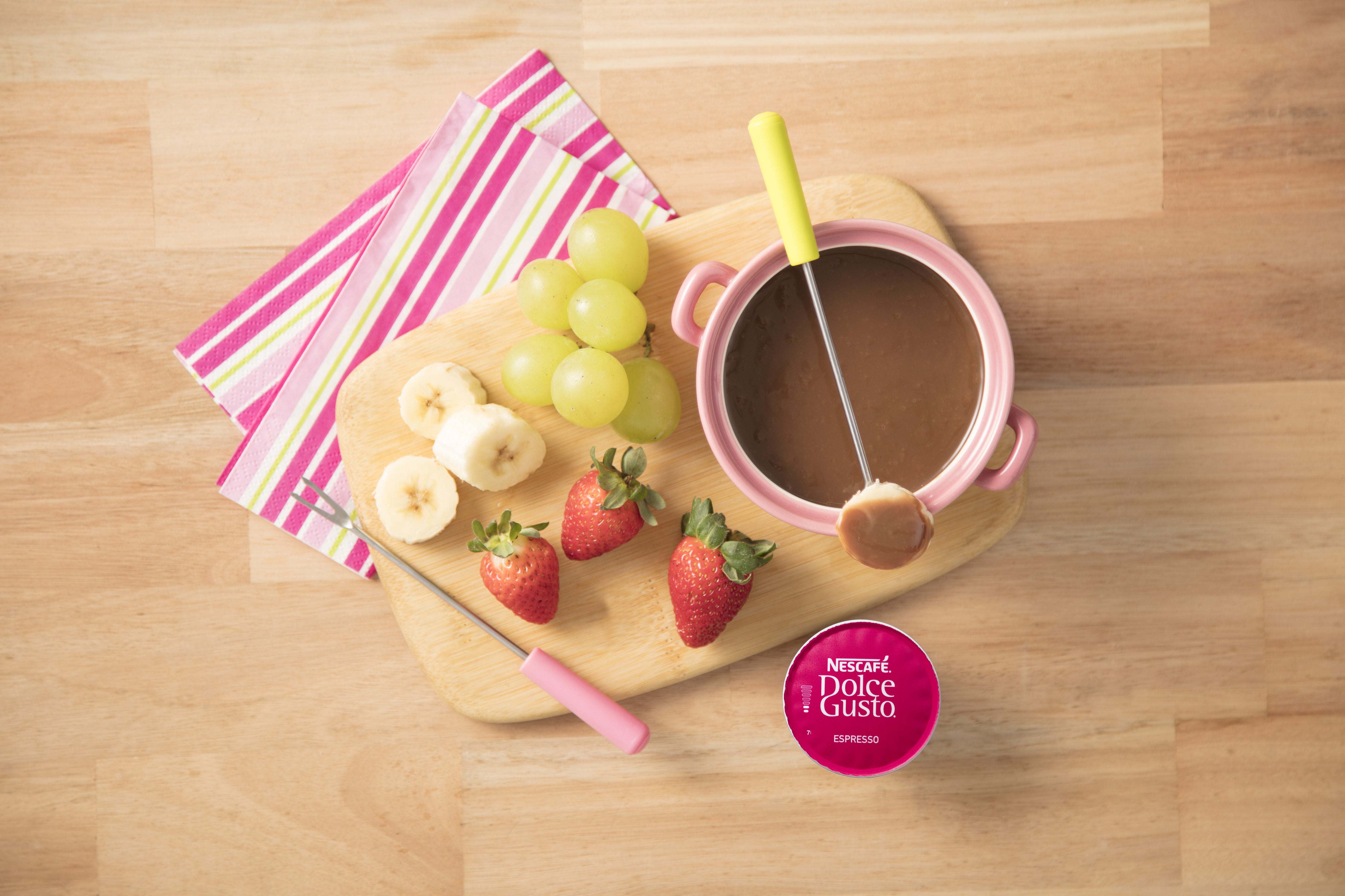 Fondue de Espresso e Moça Chocolate Receitas Nestlé