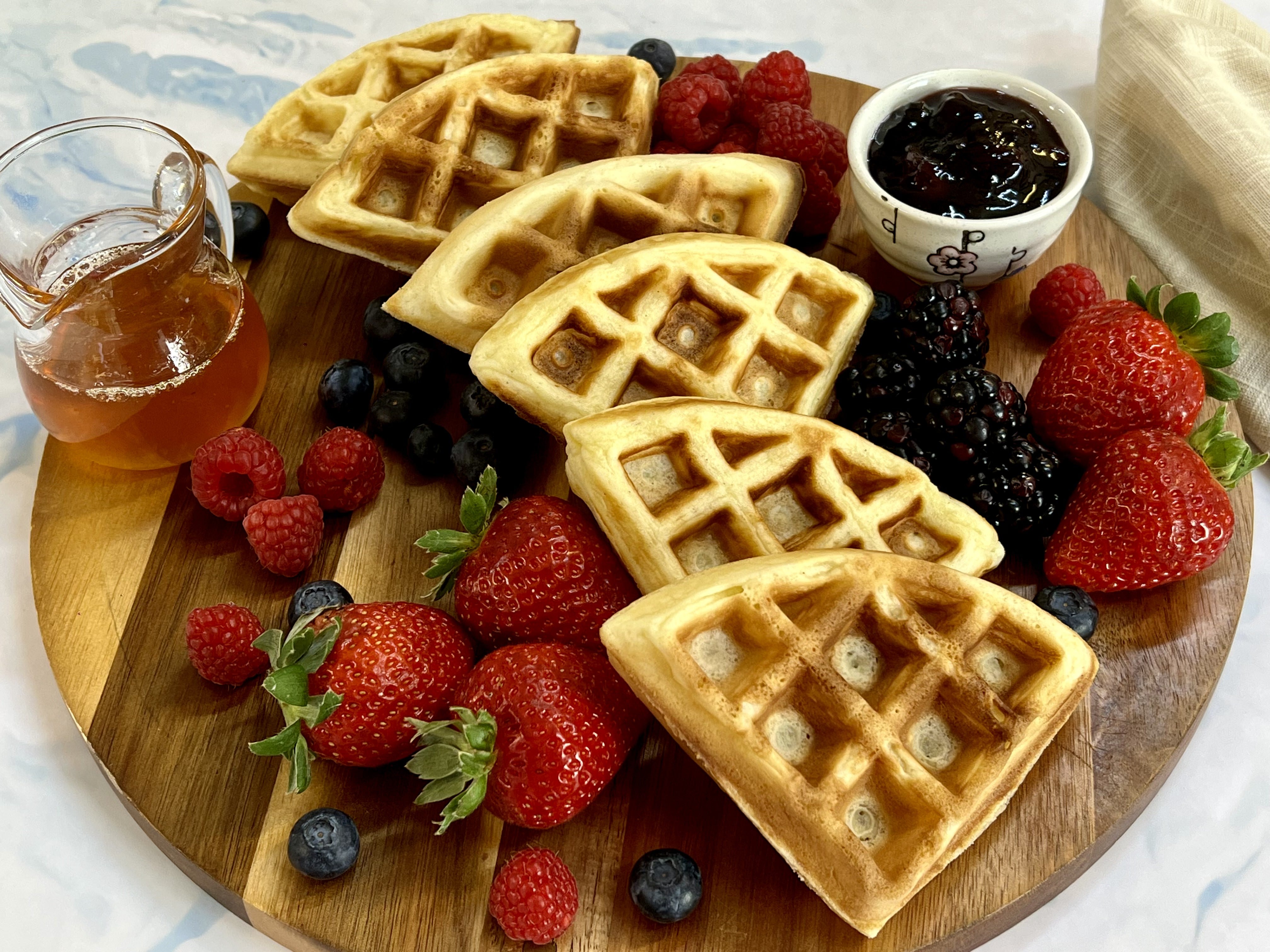 Receita de Waffle Delícia