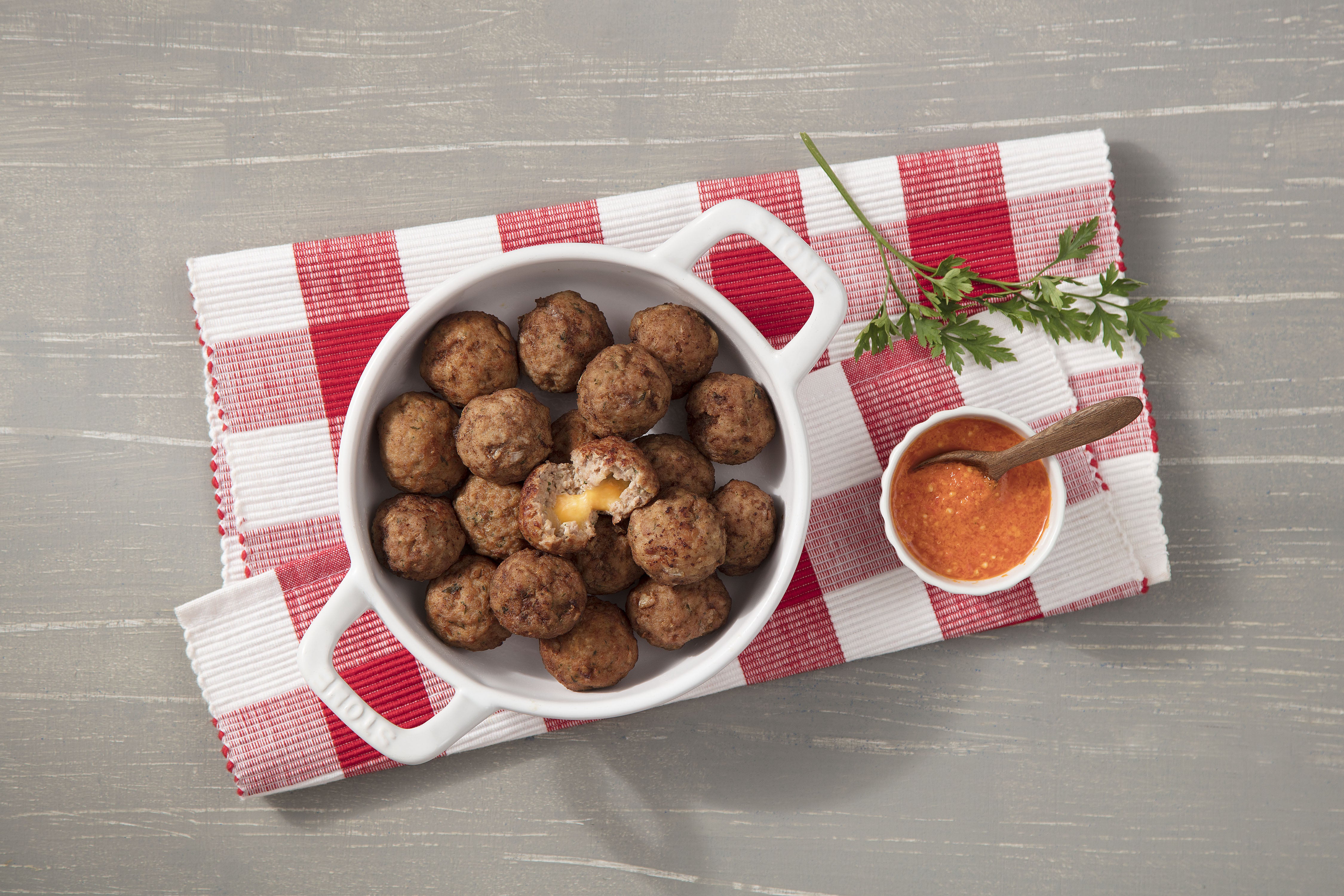 Bolinhos de Carne e Queijo