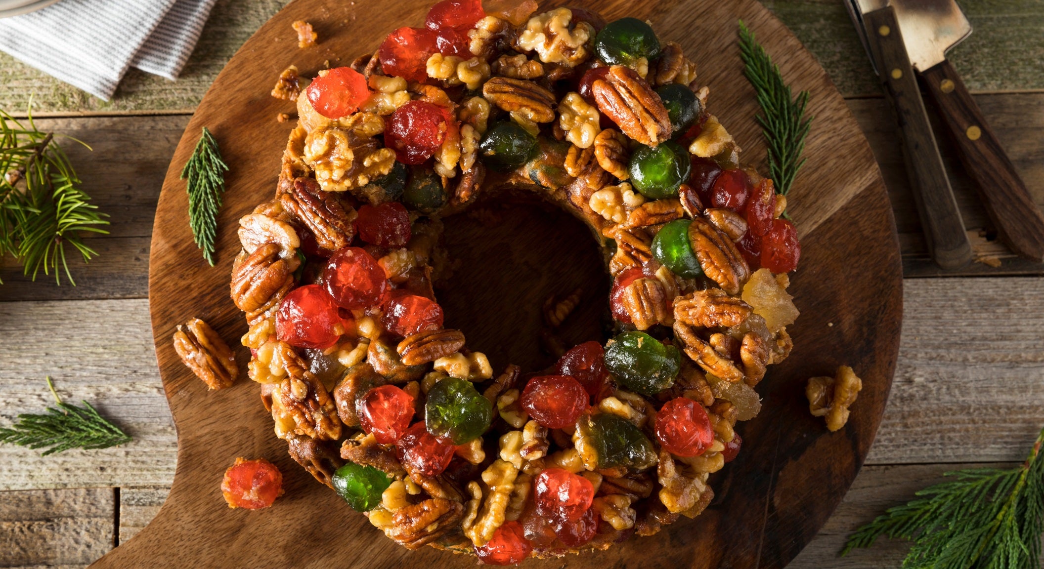 Receita de Bolo de Natal da Fábrica da Mamãe Noel