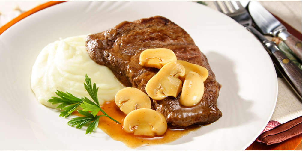 Bife com Champignon