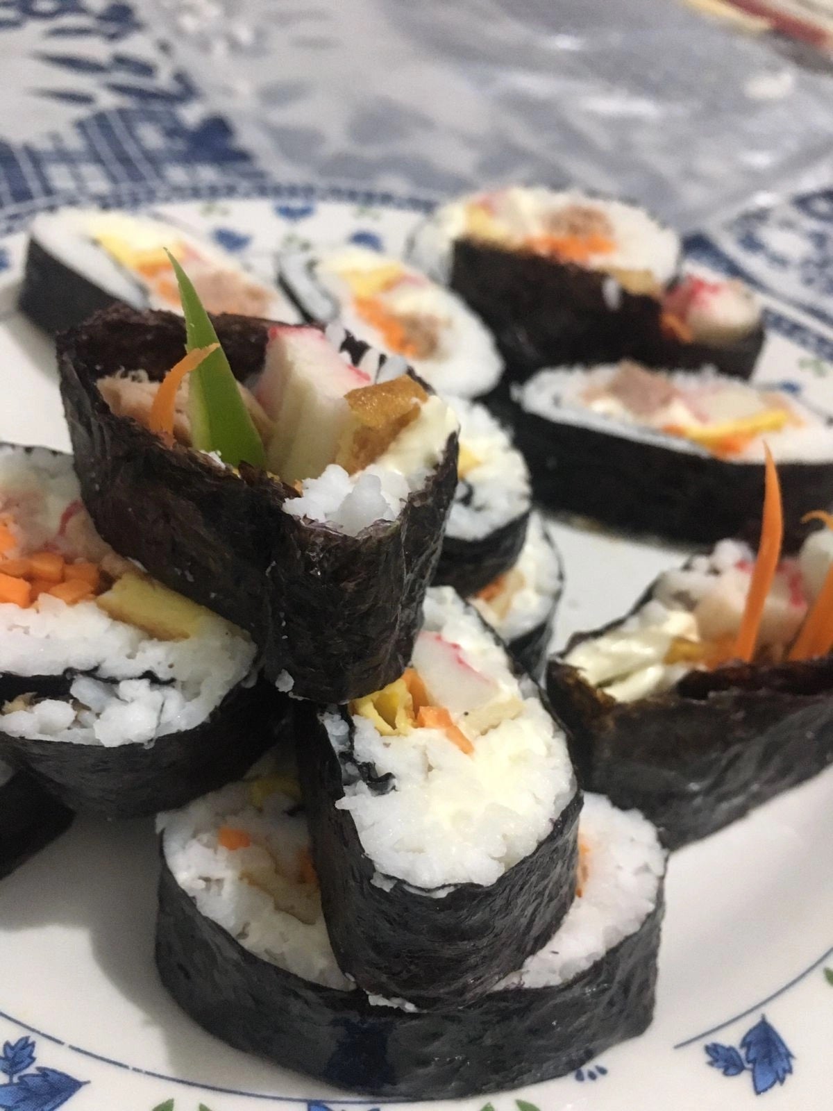 Receita de Gimbap Brasileiro