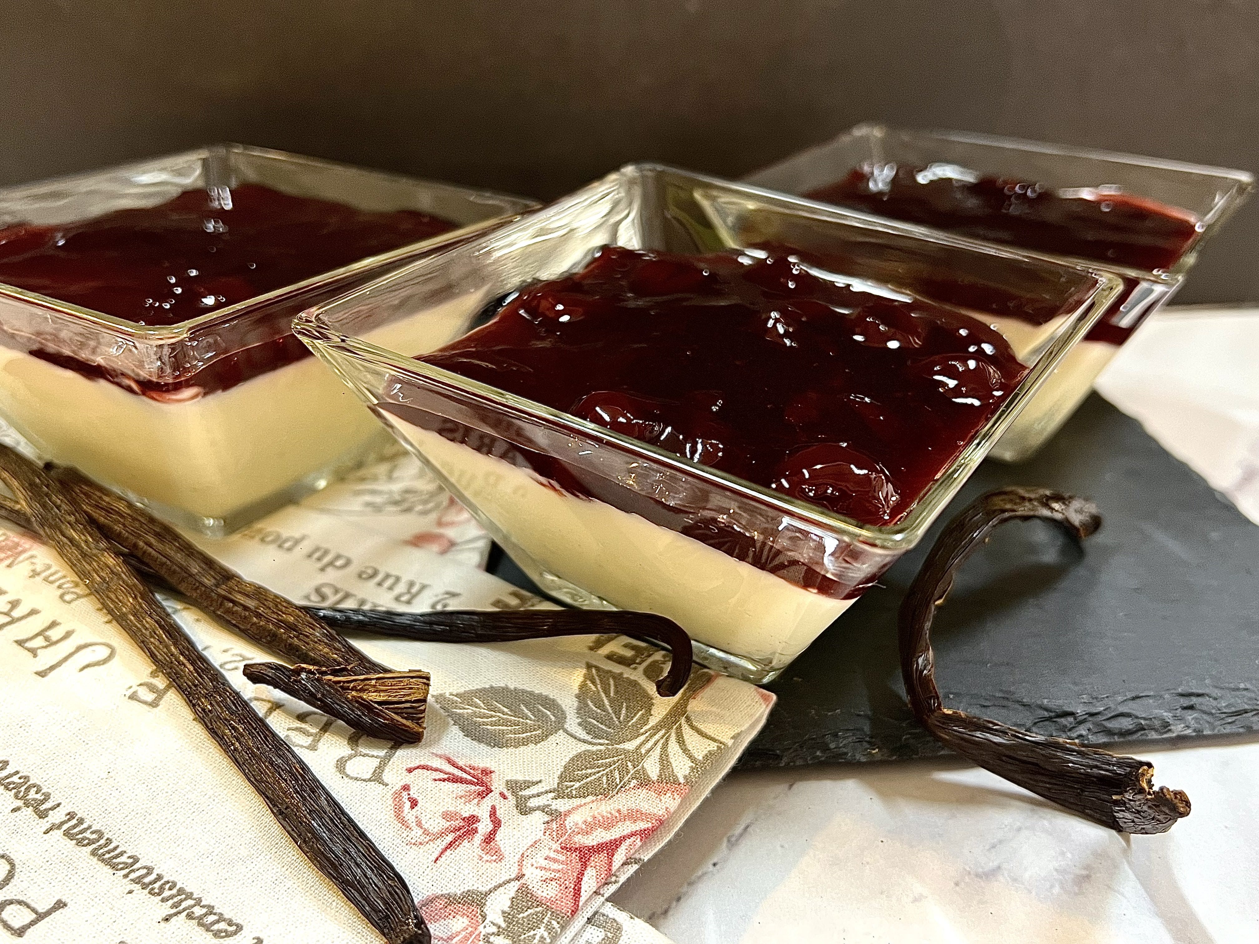 Receita de Panna Cotta