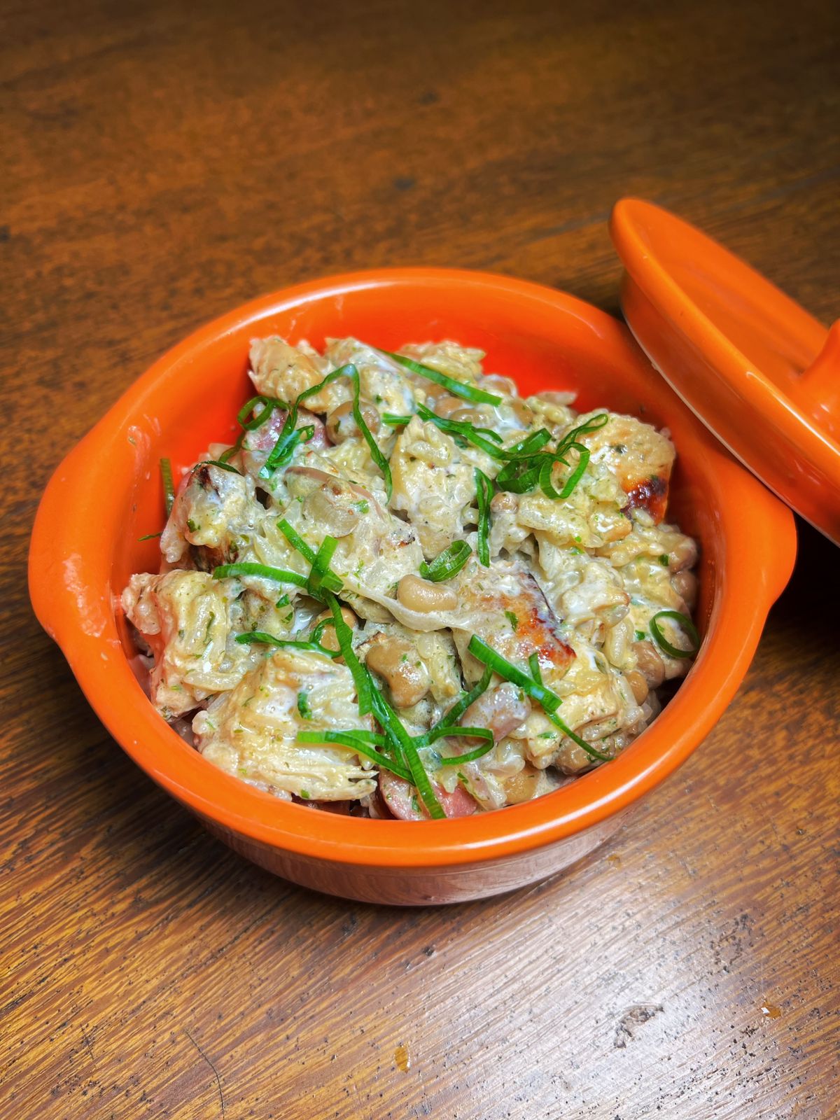Receita de Rubacão Cremoso de Frango com Calabresa e Queijo Coalho