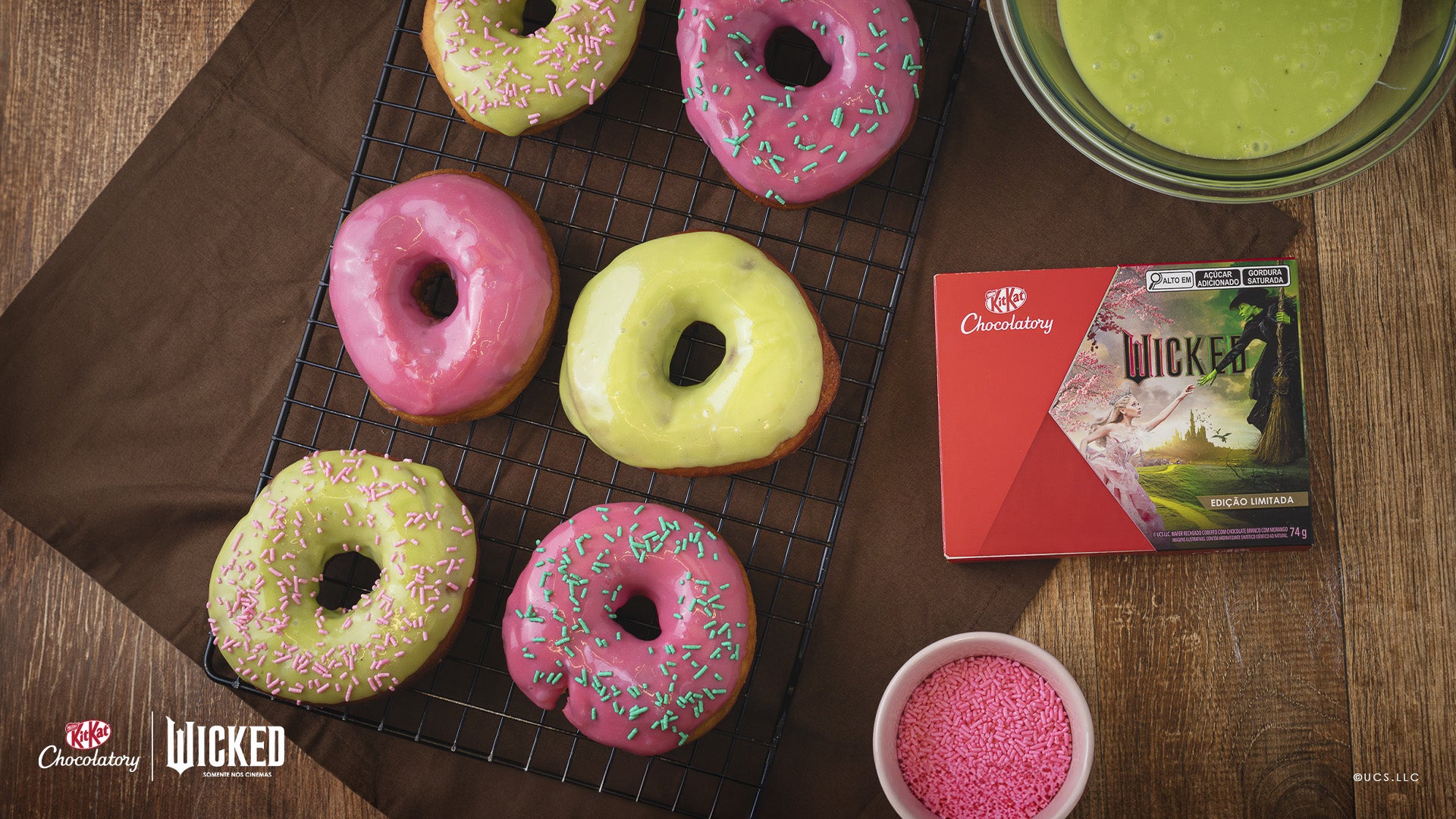 Receita de Donuts Wicked