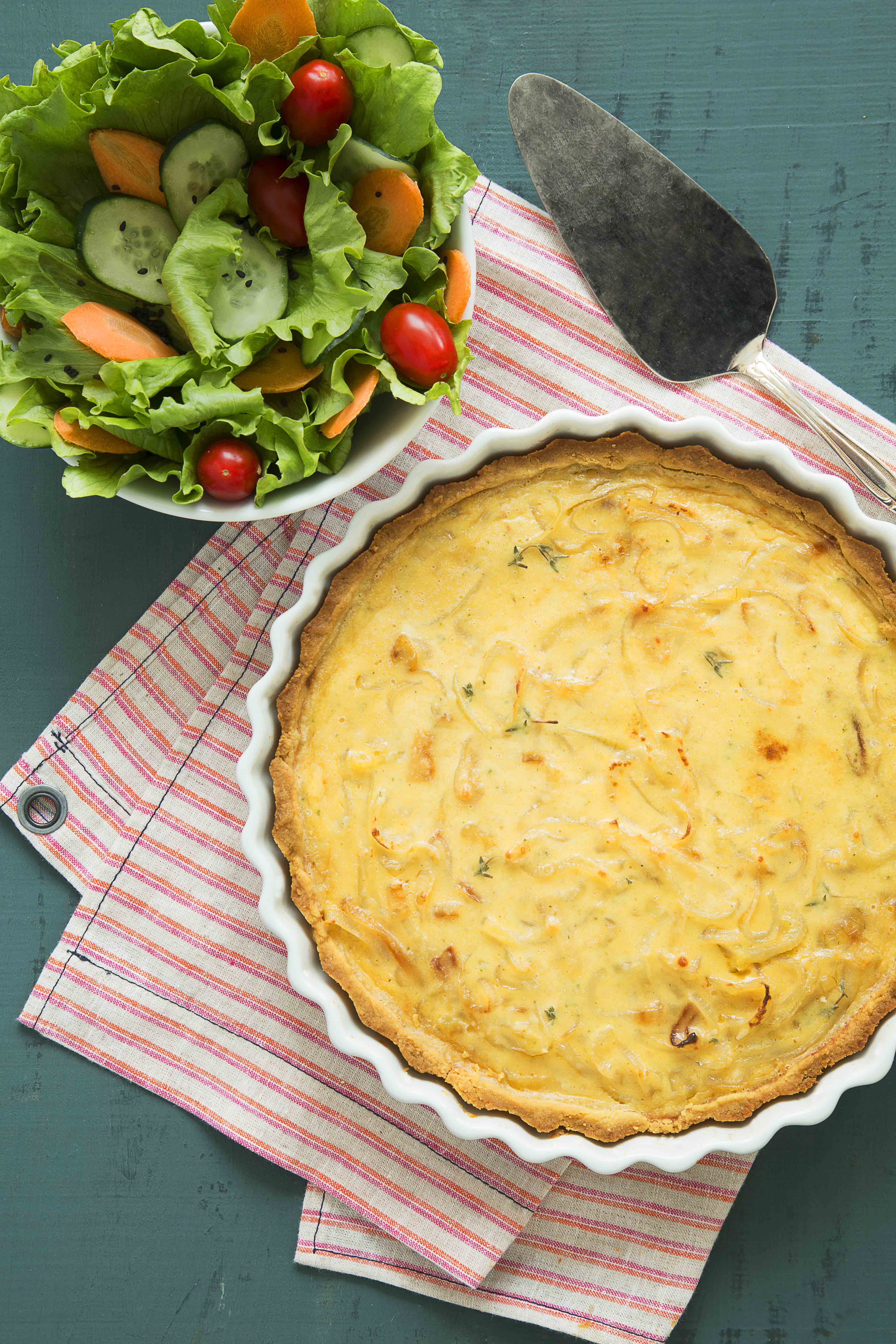 Quiche de Cebola com Maggi Meu Segredo