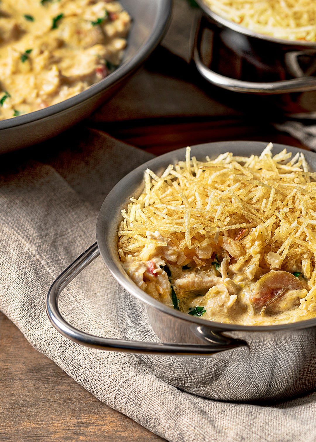 Receita de Fricassê de Frango Cremoso