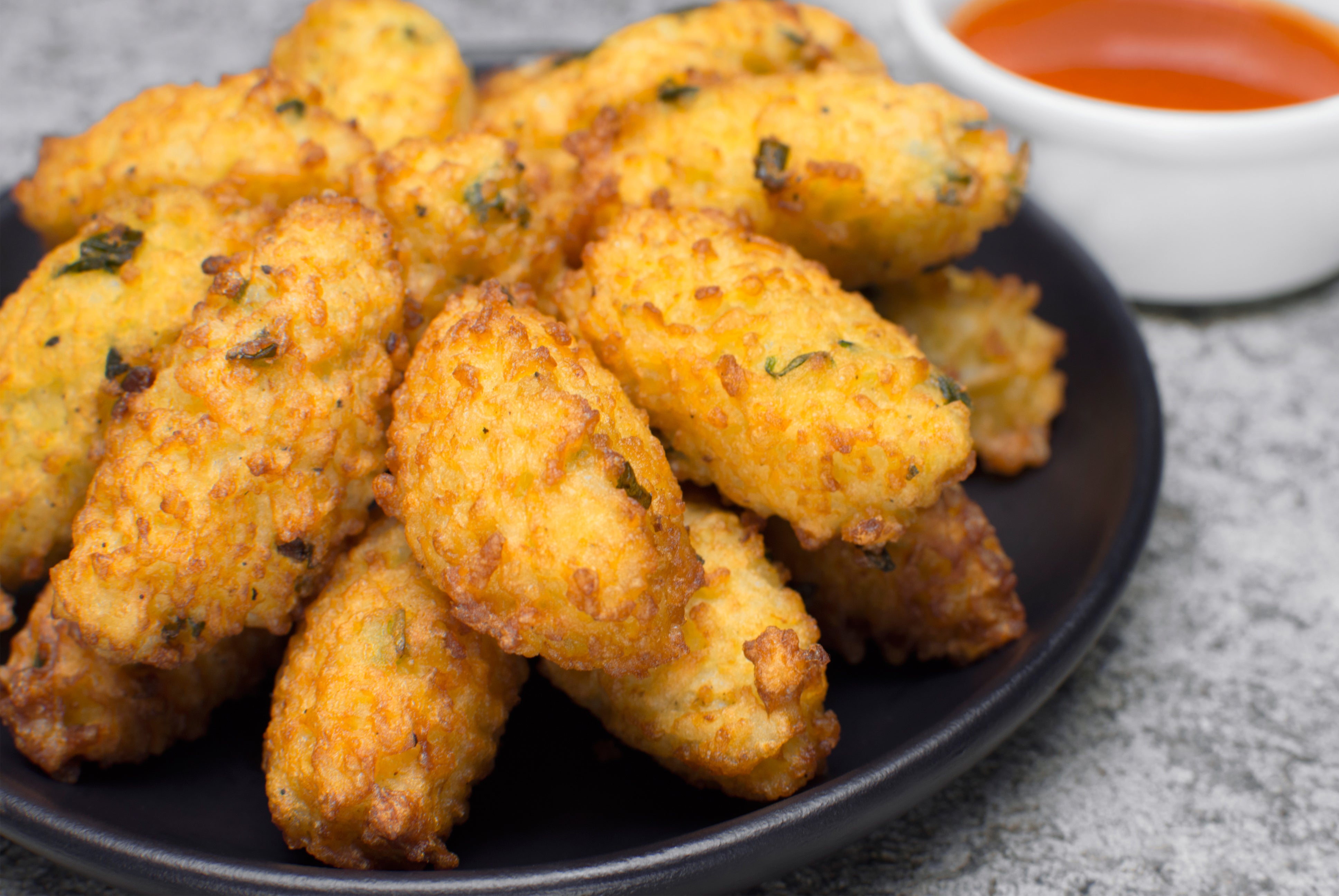 Receita de Bolinho de Couve-Flor Frito