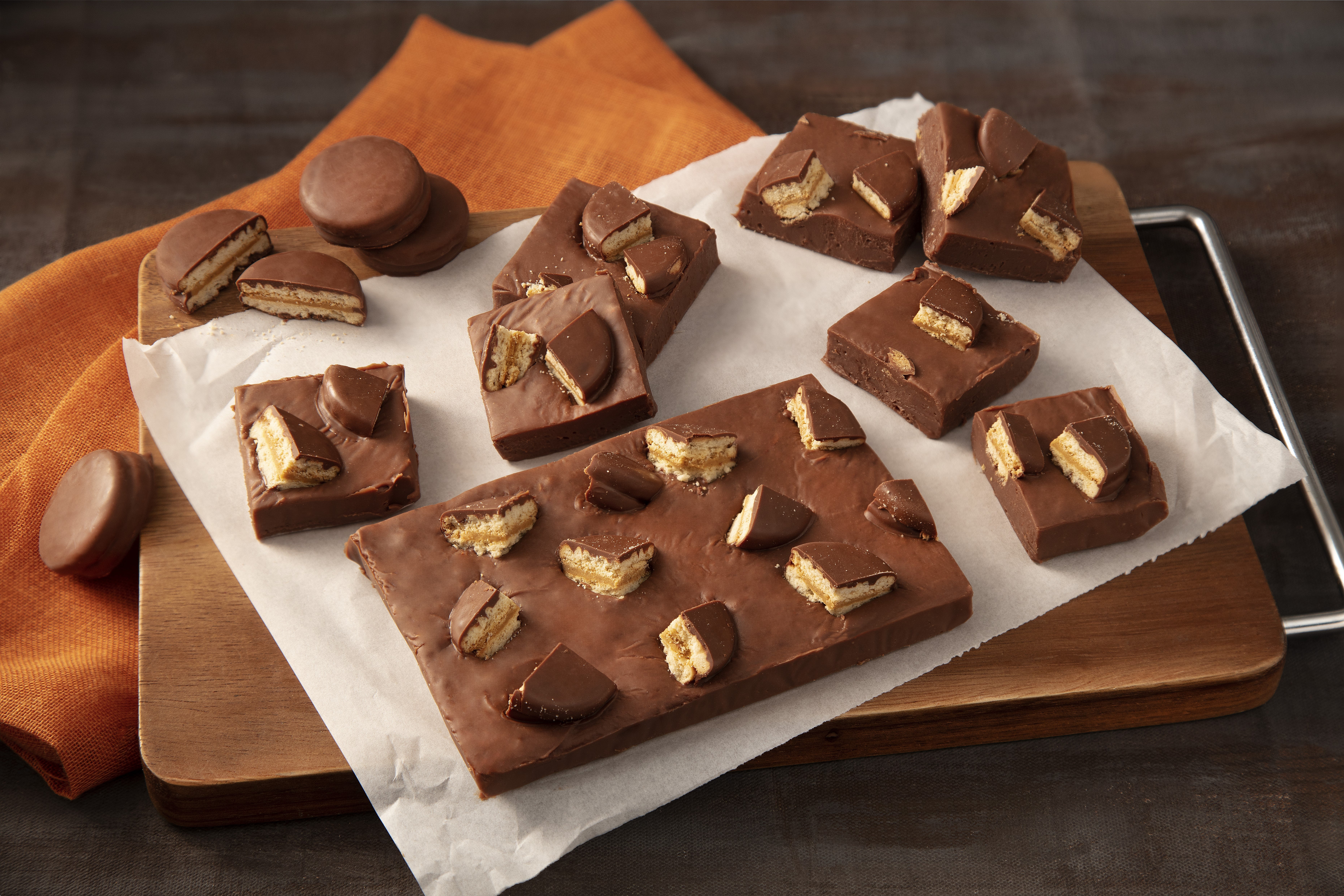 Fudge de Bono Doce de Leite Coberto