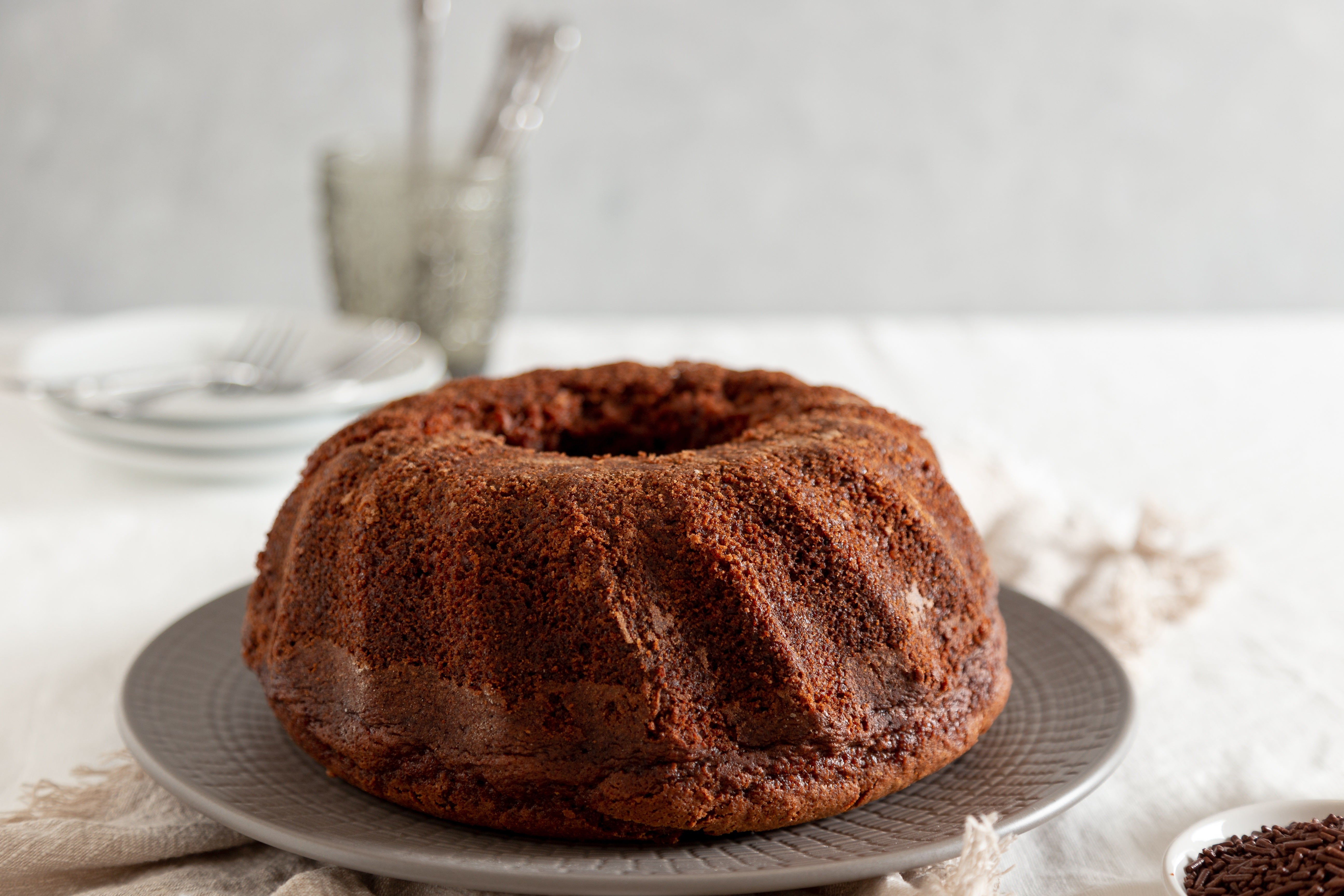 Receita Bolo de Chocolate Sem Ovos
