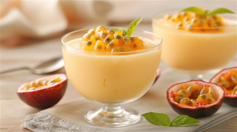 Receita de Mousse de Maracujá da Sirlene