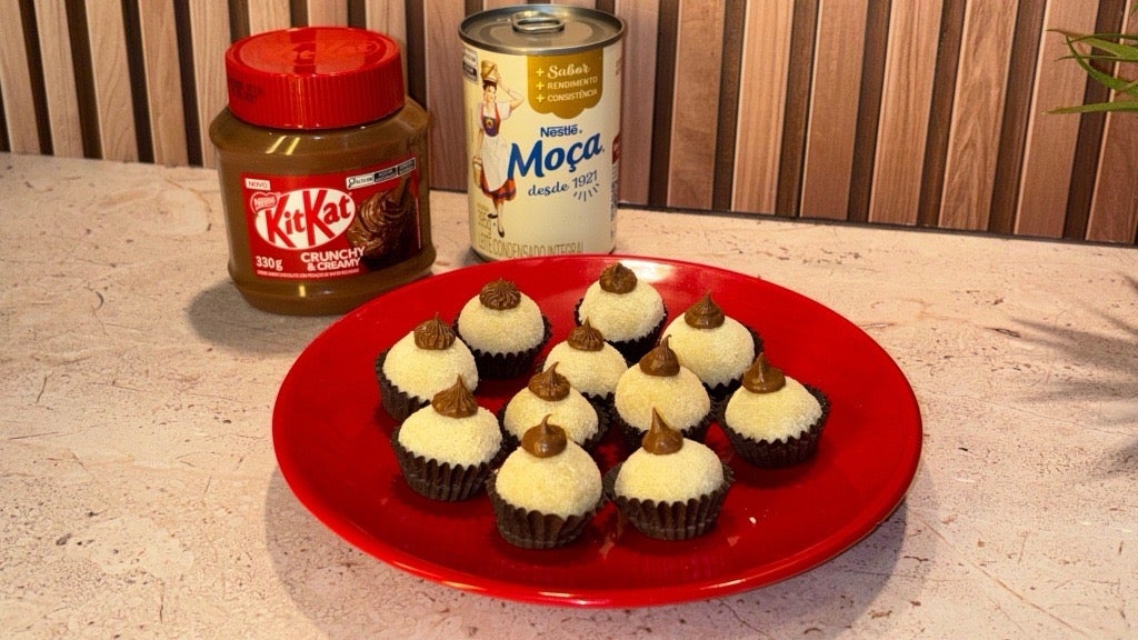 Receita de Brigadeiro de Ninho® com KITKAT®