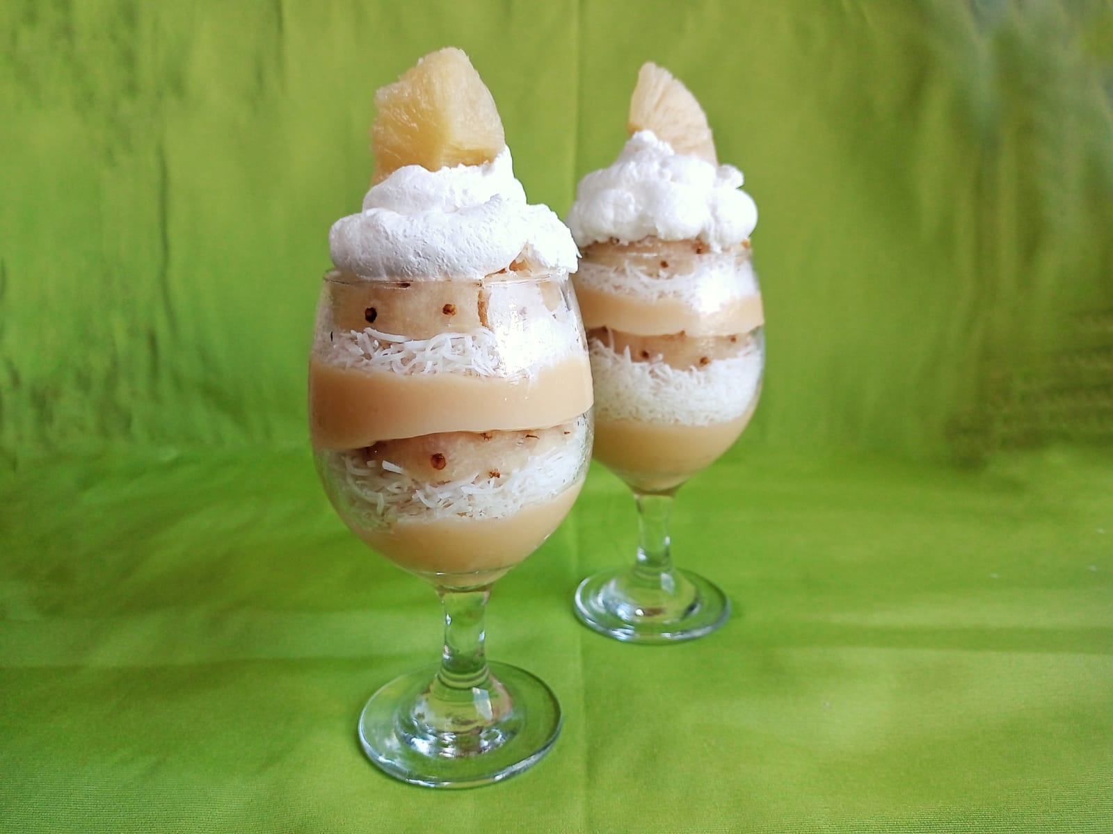 Receita de Delícia de Abacaxi Tropical