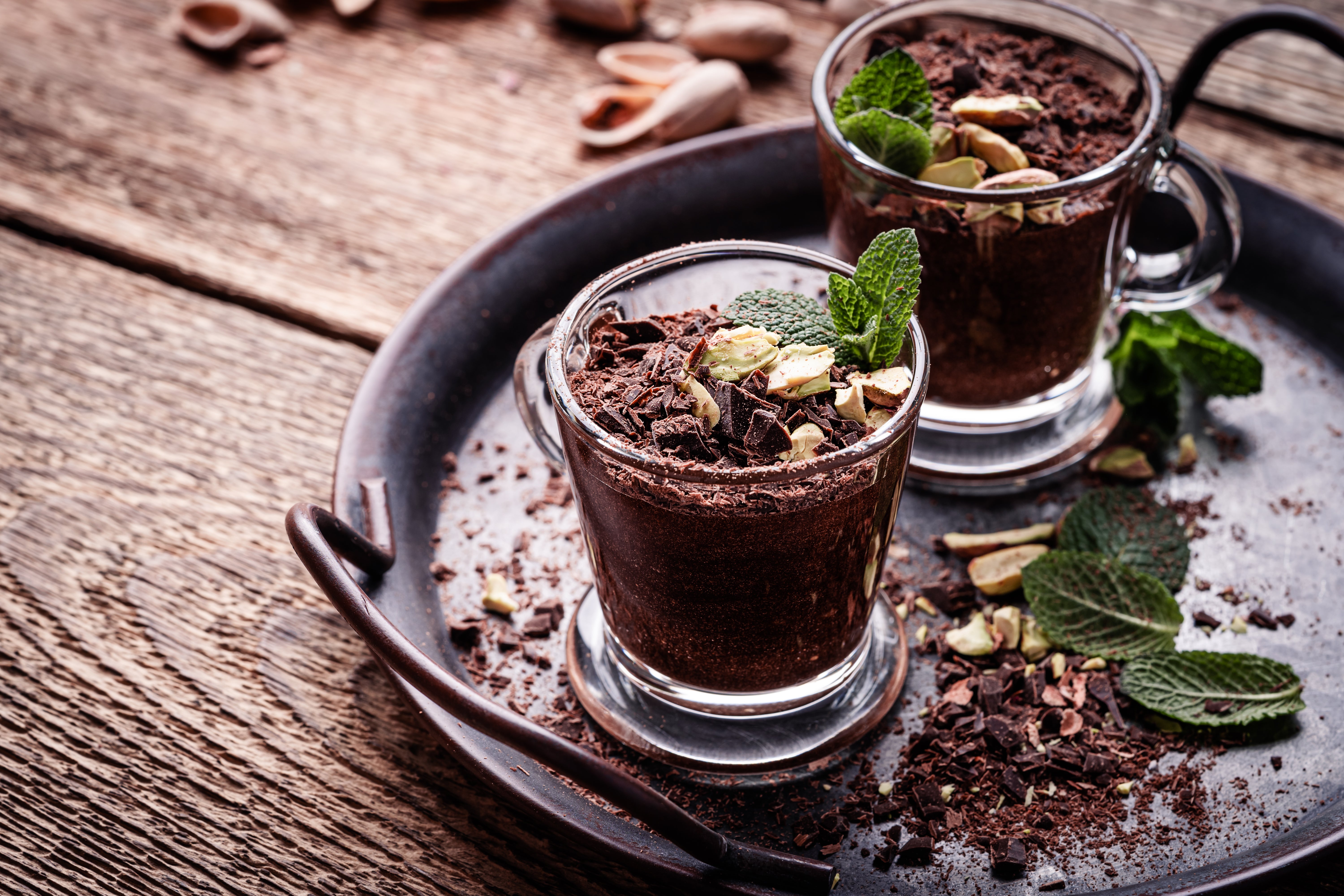 Gelado de Chocolate e Nozes