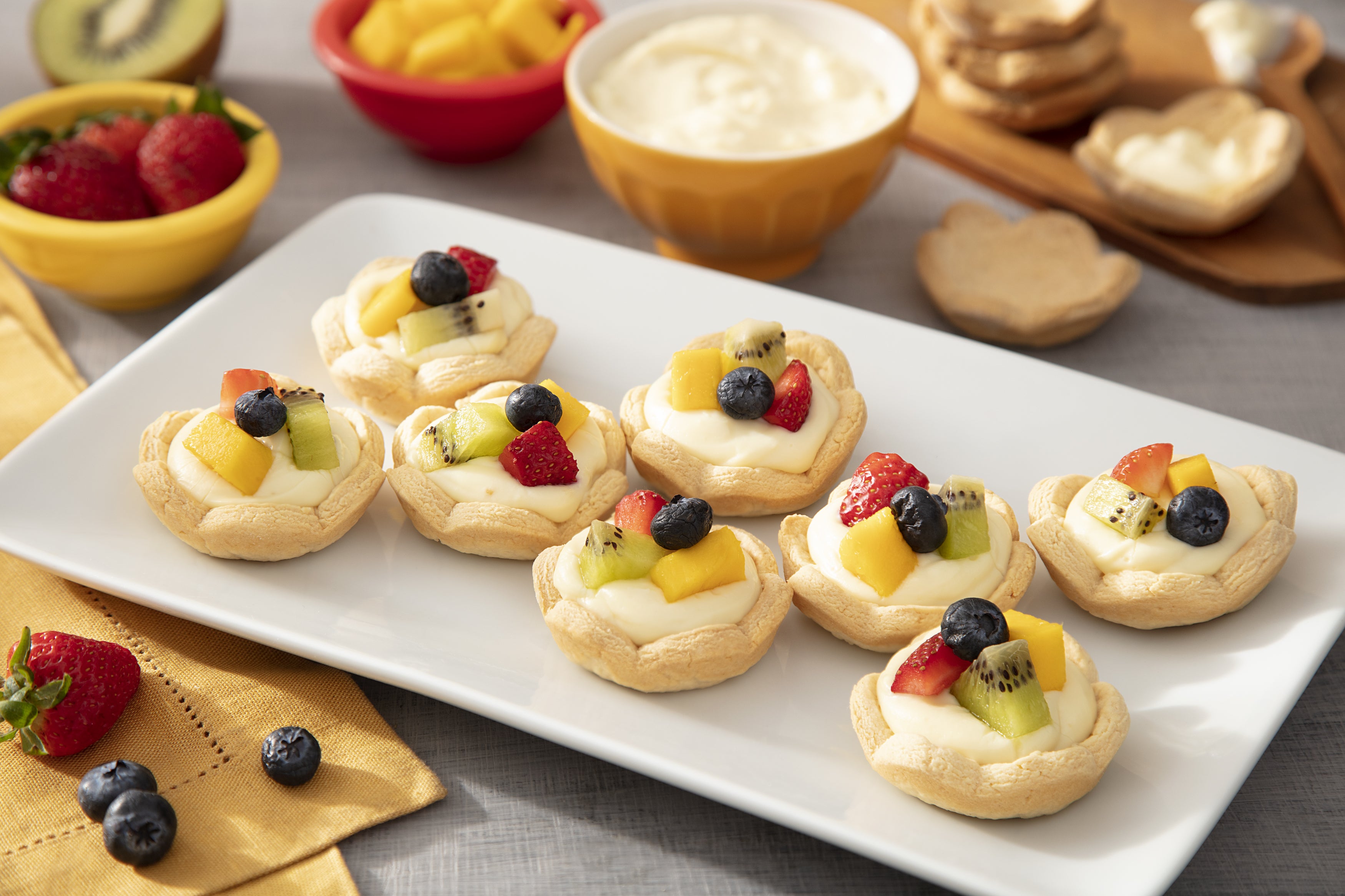 Tortinhas de Frutas