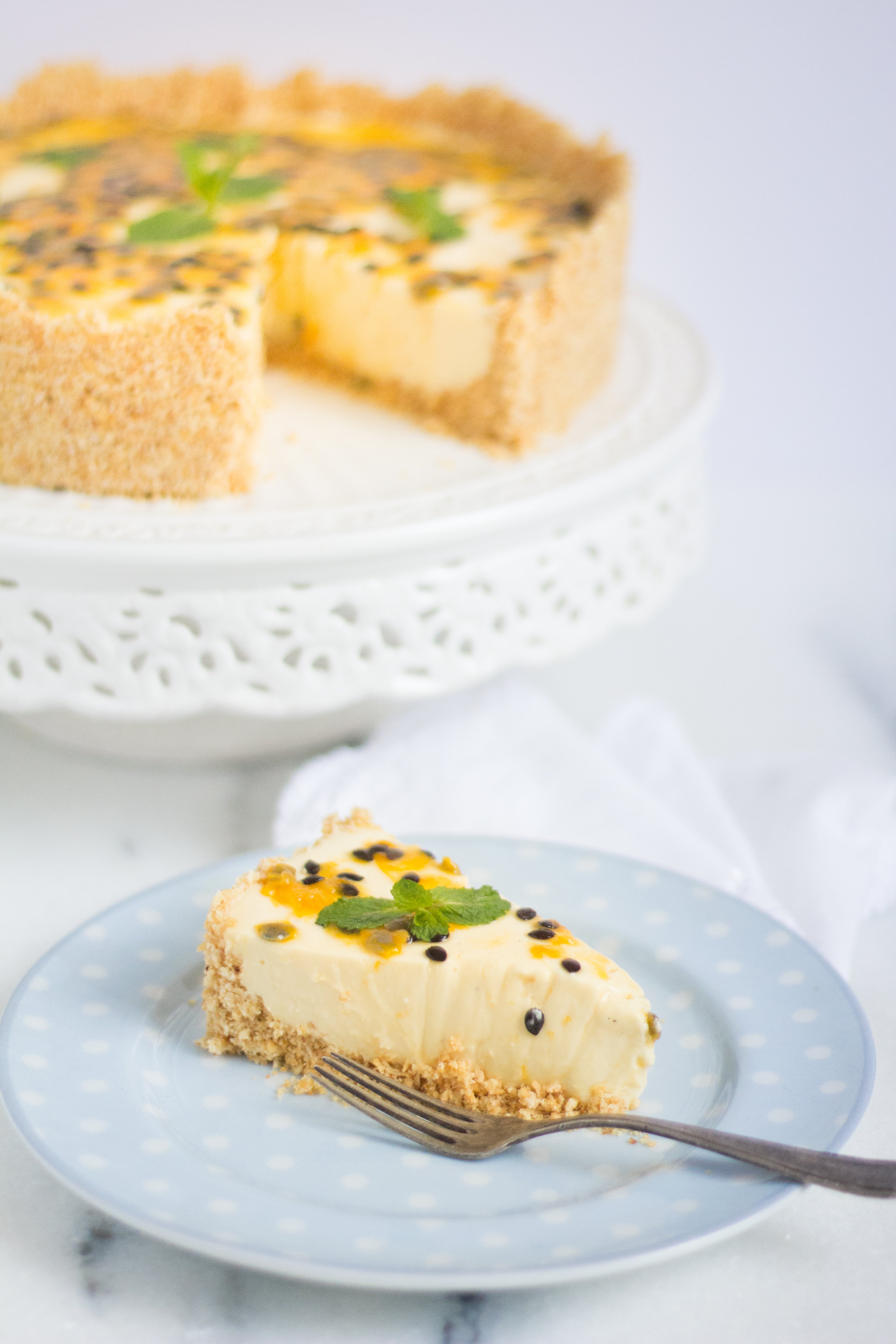 Torta Mousse de Maracujá