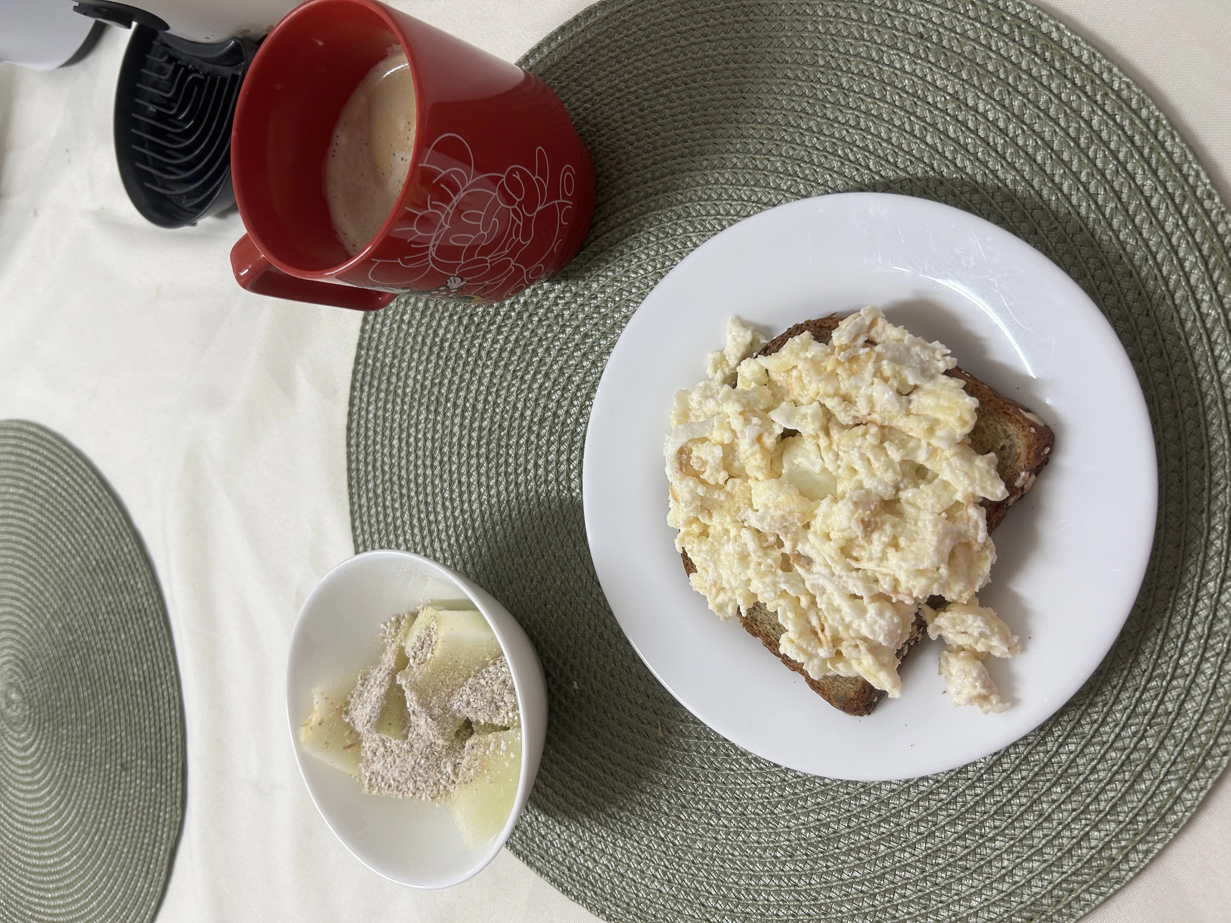 Receita de Ovos Mexidos com Aveia