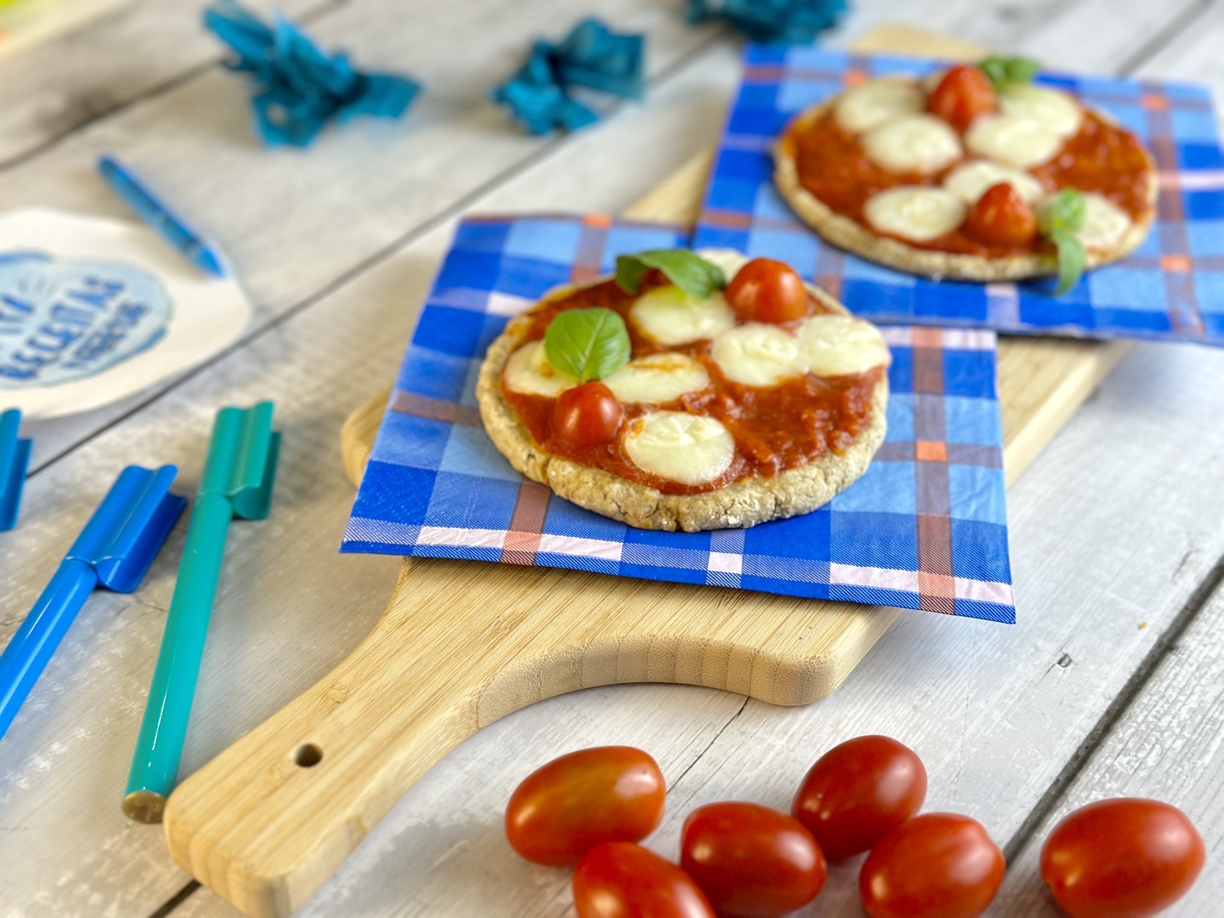 Receita de Pizza de Aveia