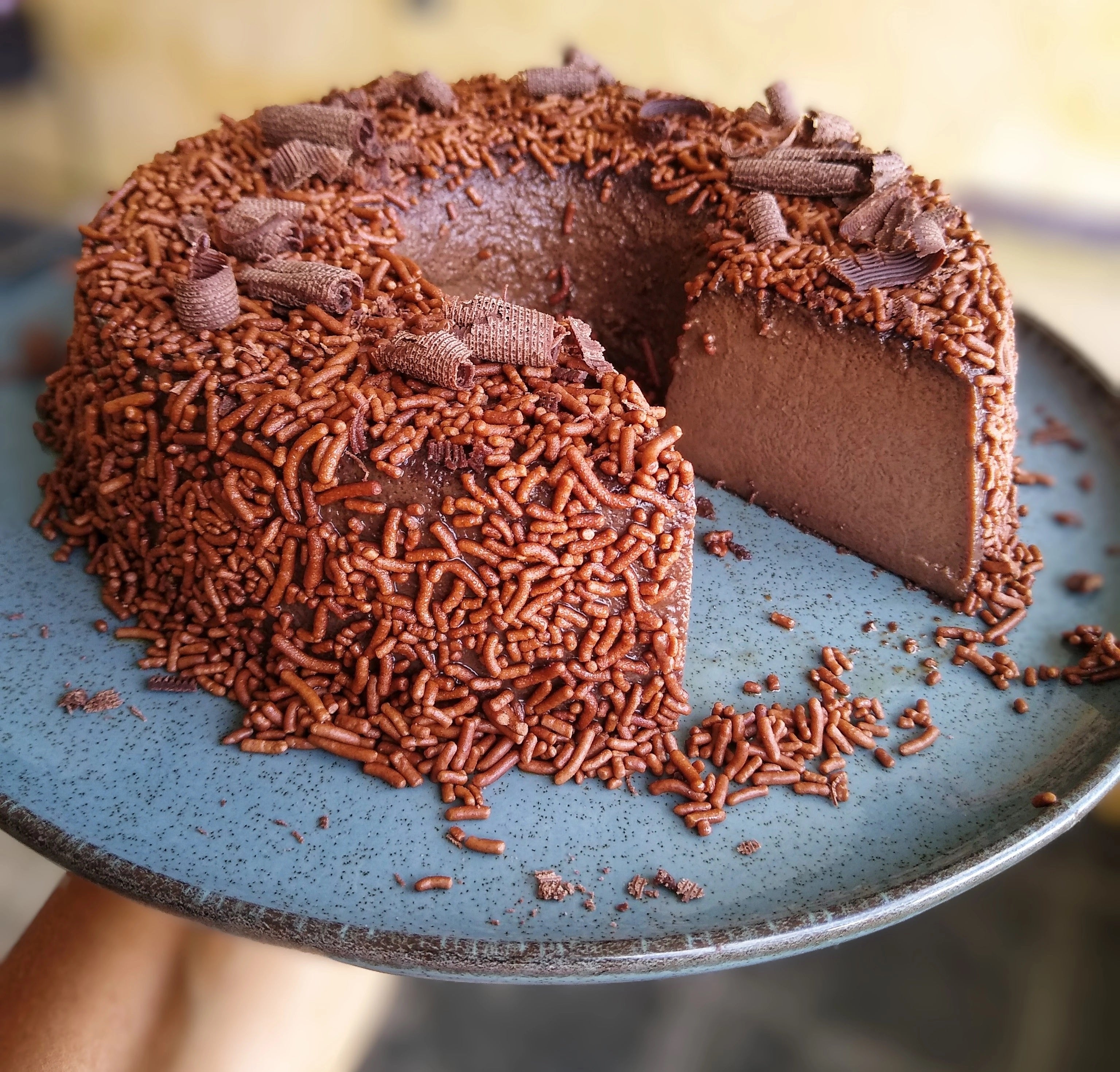 Receita de Brigadeirão de Café