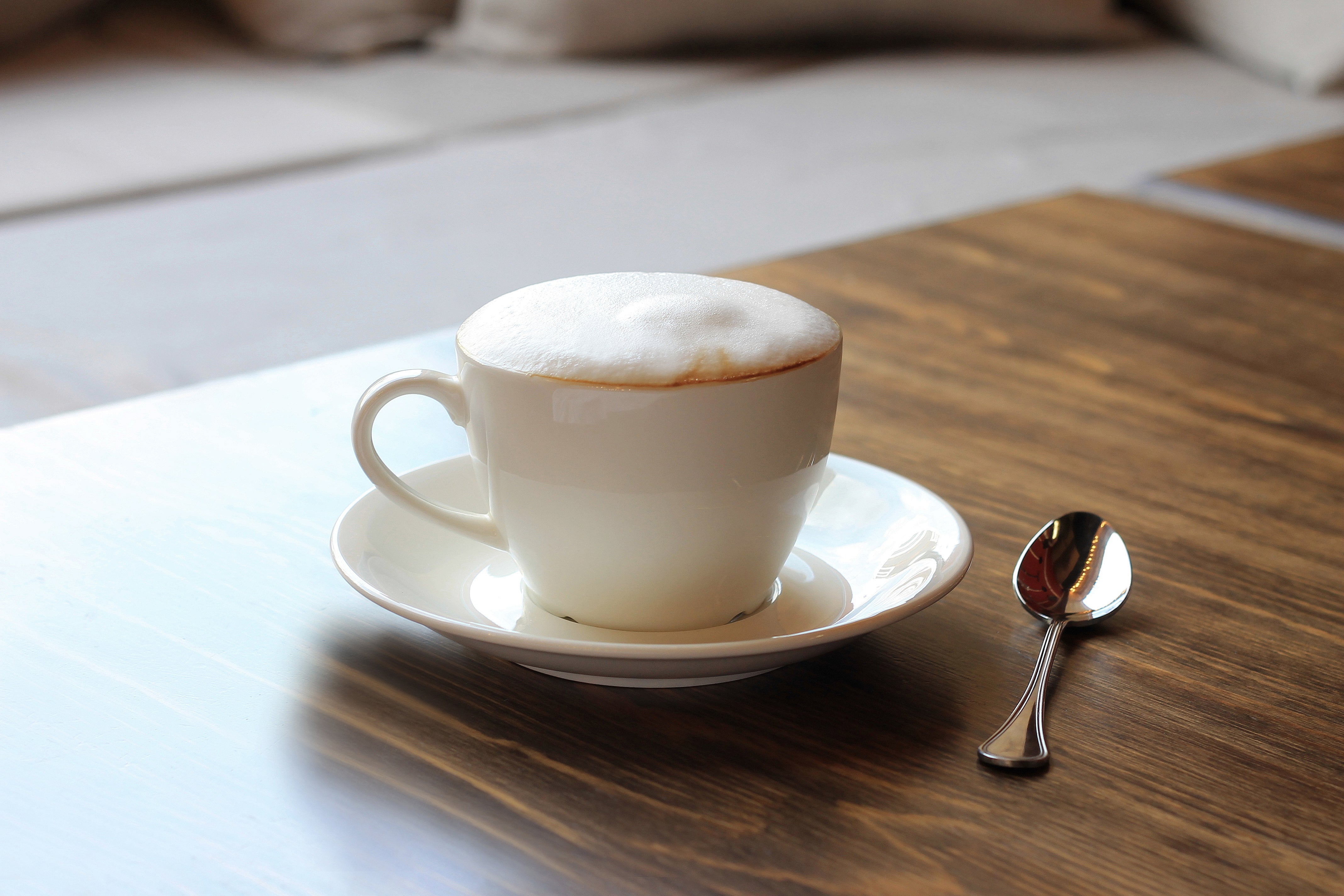 Cappuccino com Nozes Carameladas