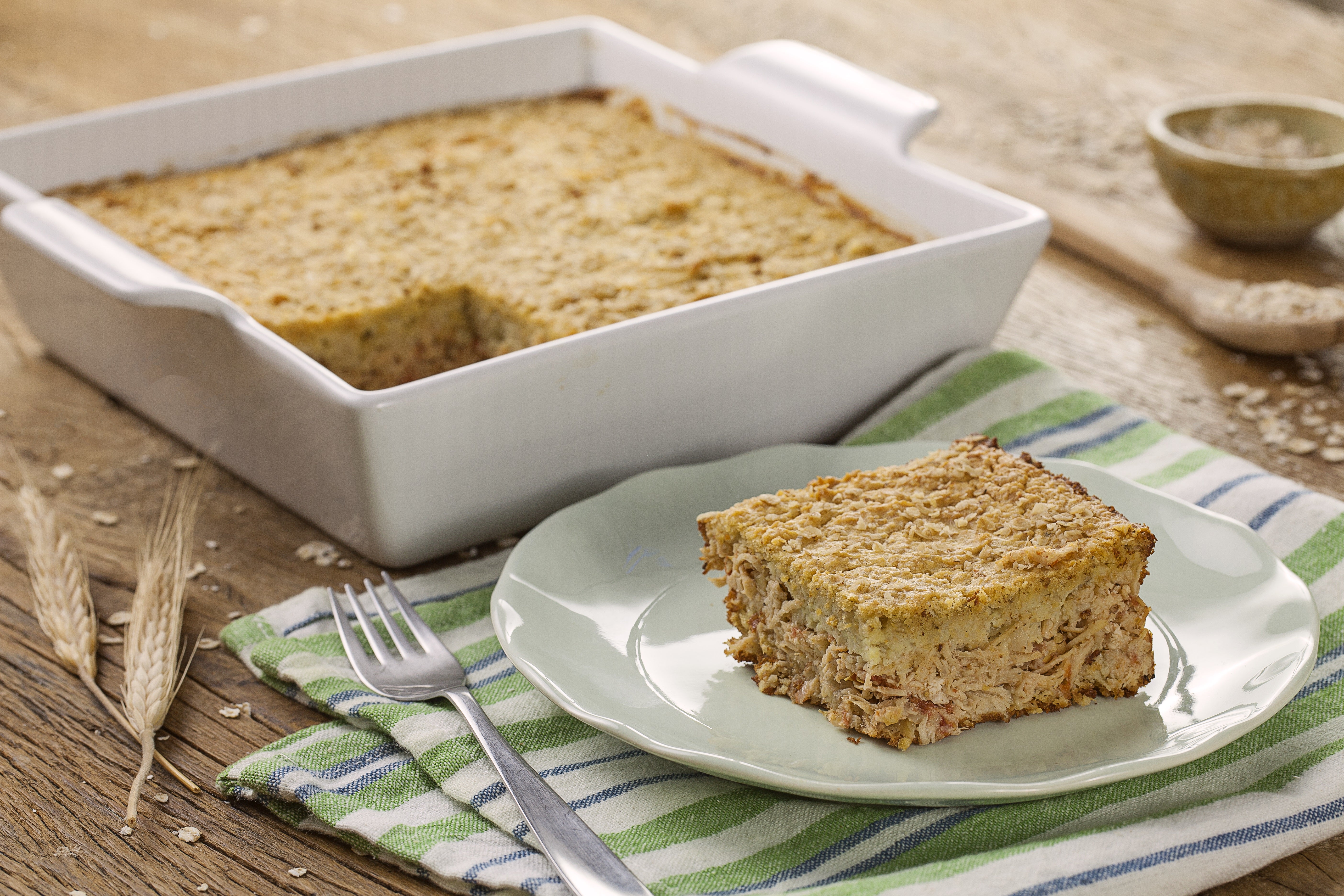 Torta de Frango com Batata-doce