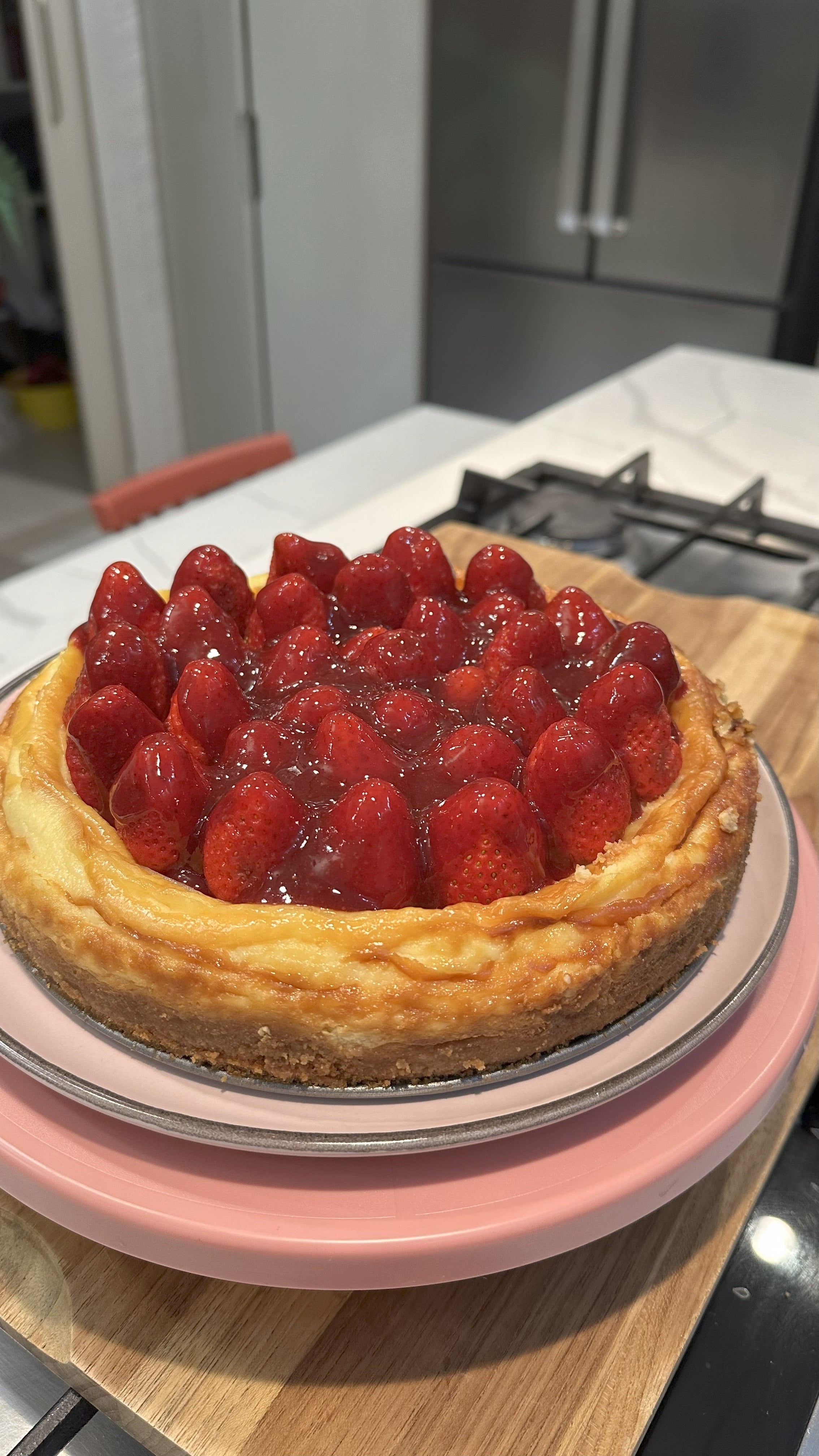 Receita de Cheesecake com Morango