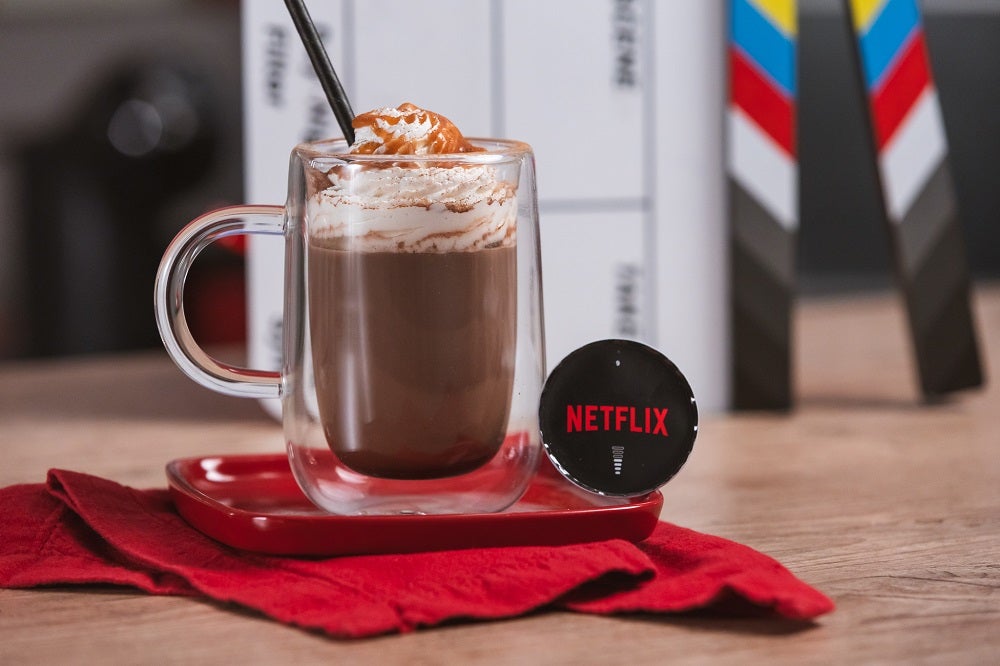 Receita de Cappuccino Netflix com Caramelo