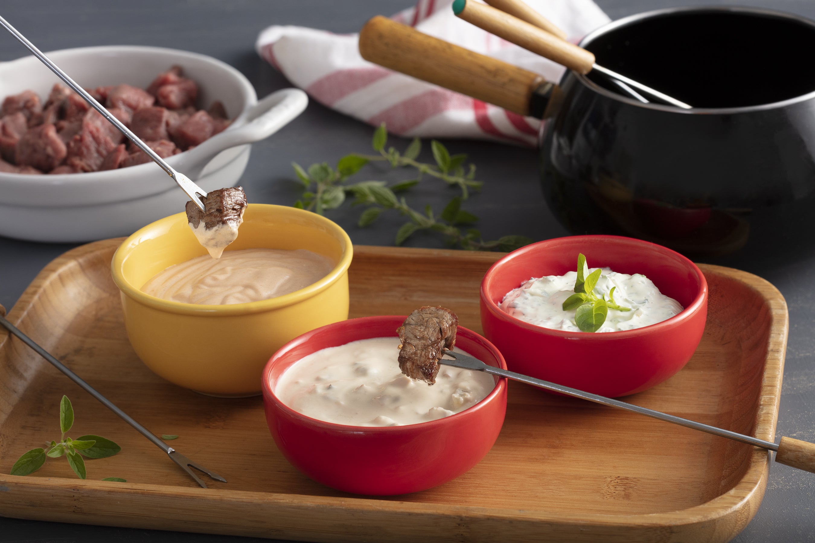 Receita Básica de Fondue de Carne Receitas Nestlé