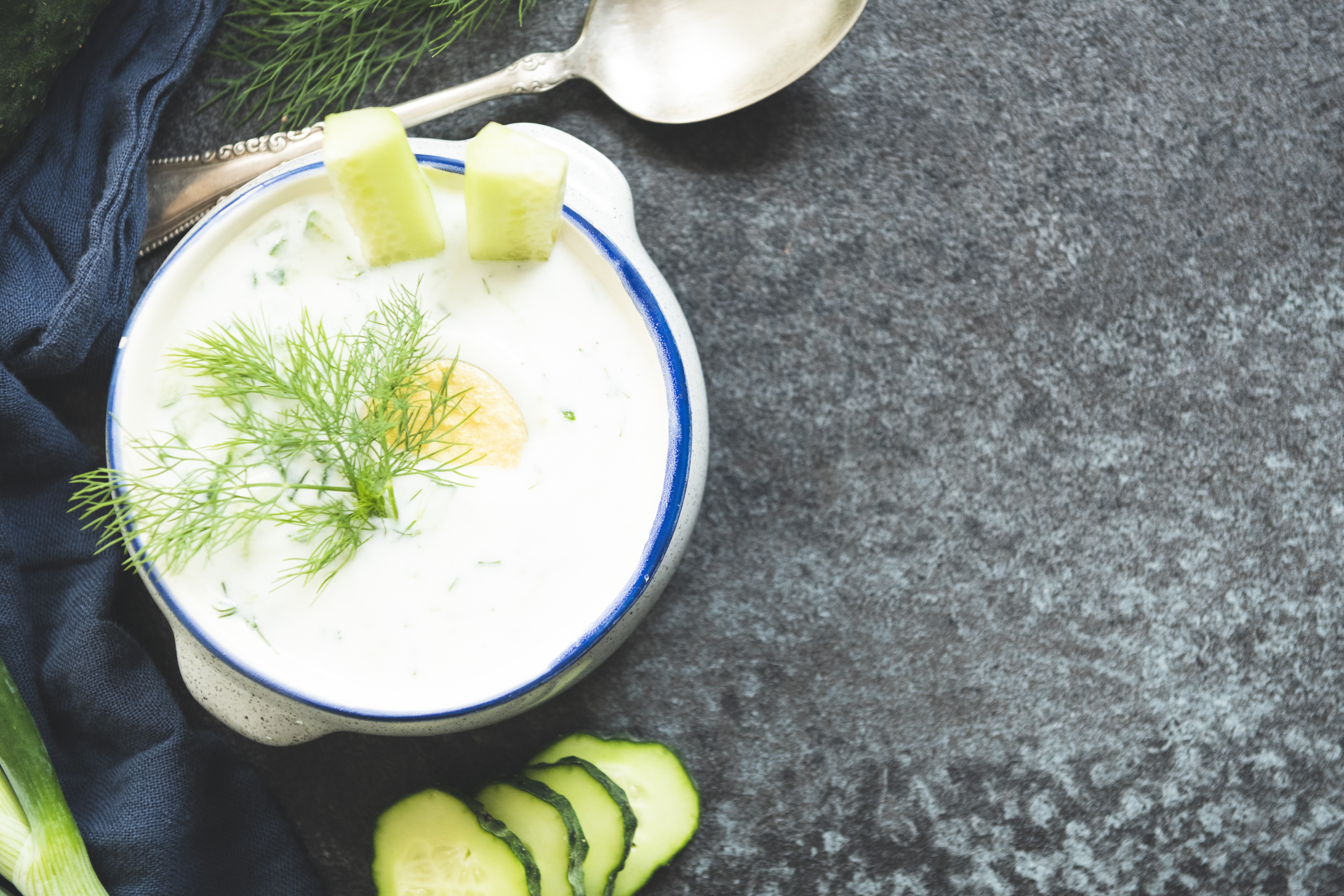 Sopa Fria de Pepino