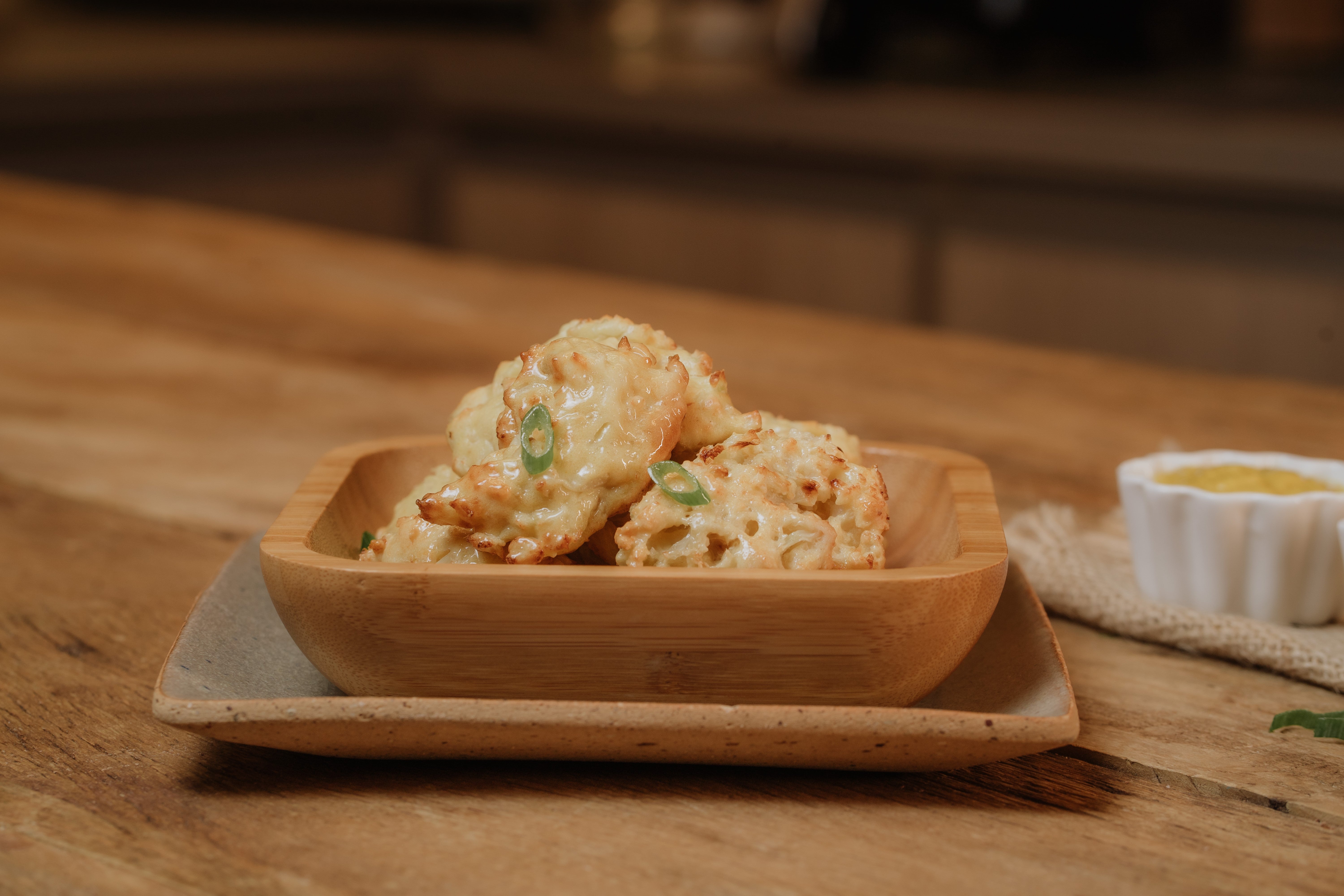 Bolinho de Couve-Flor na Airfryer