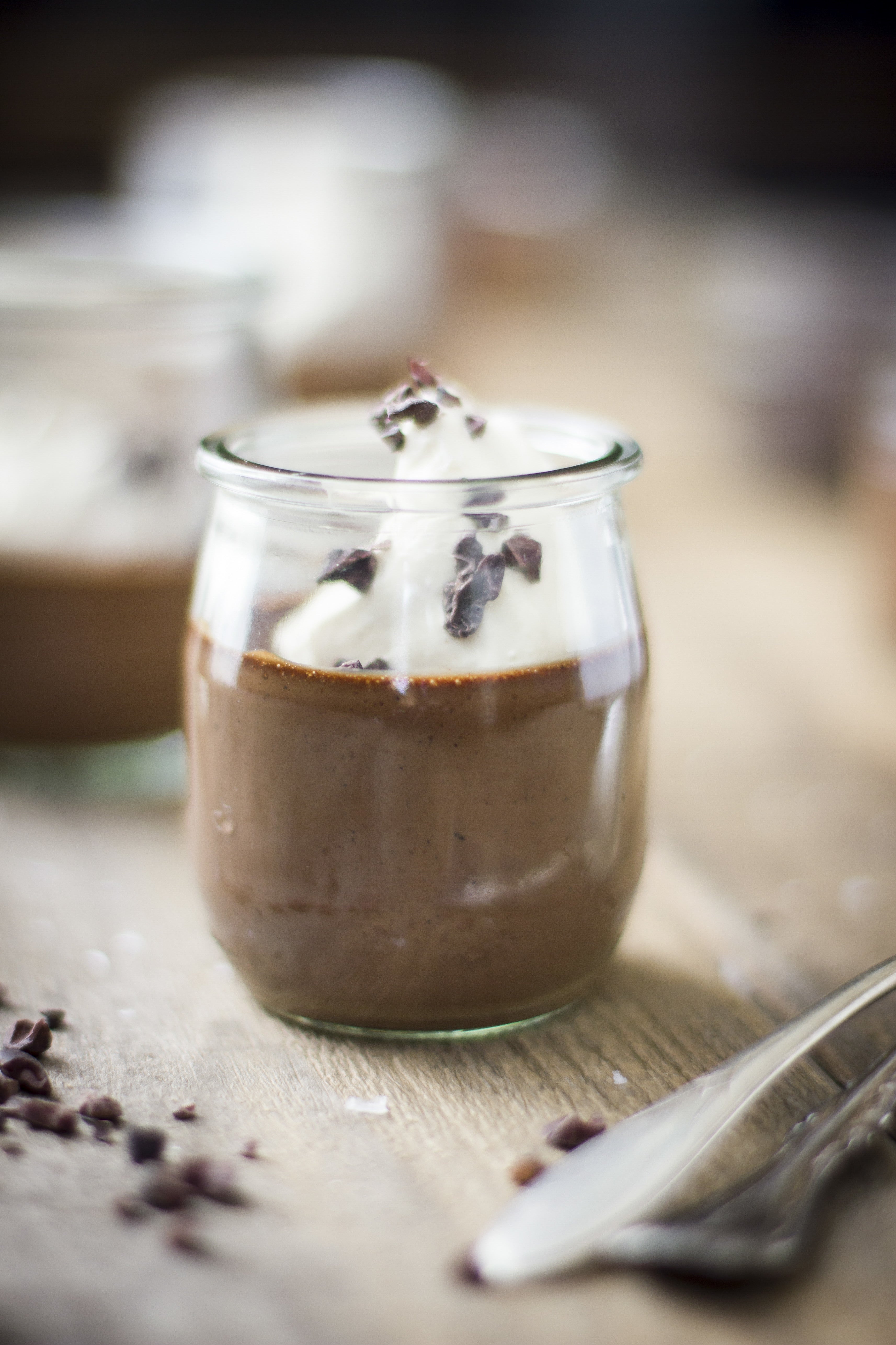 Flan de Chocolate ao Creme de Baunilha
