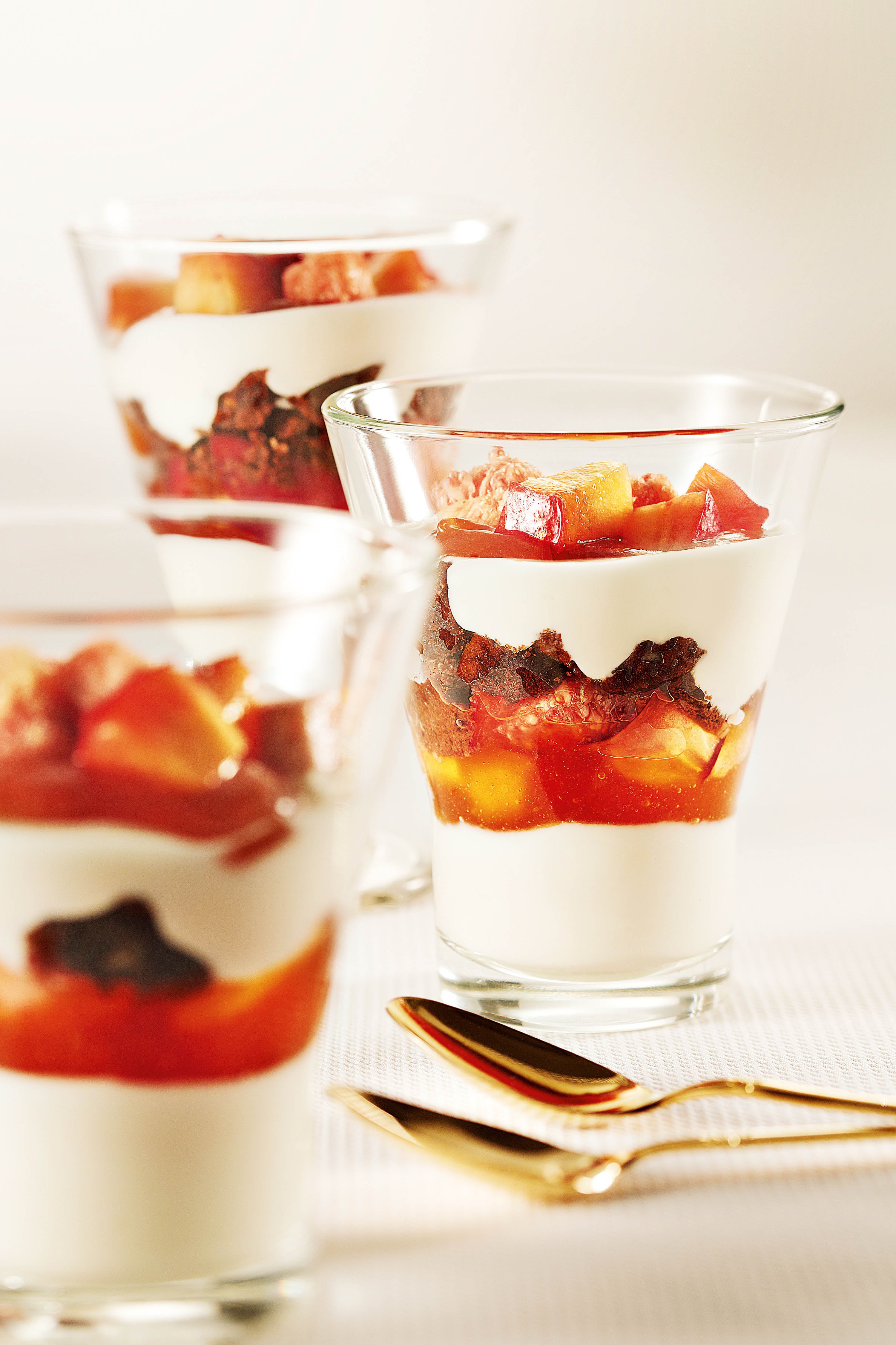 Parfait com Mix de Frutas