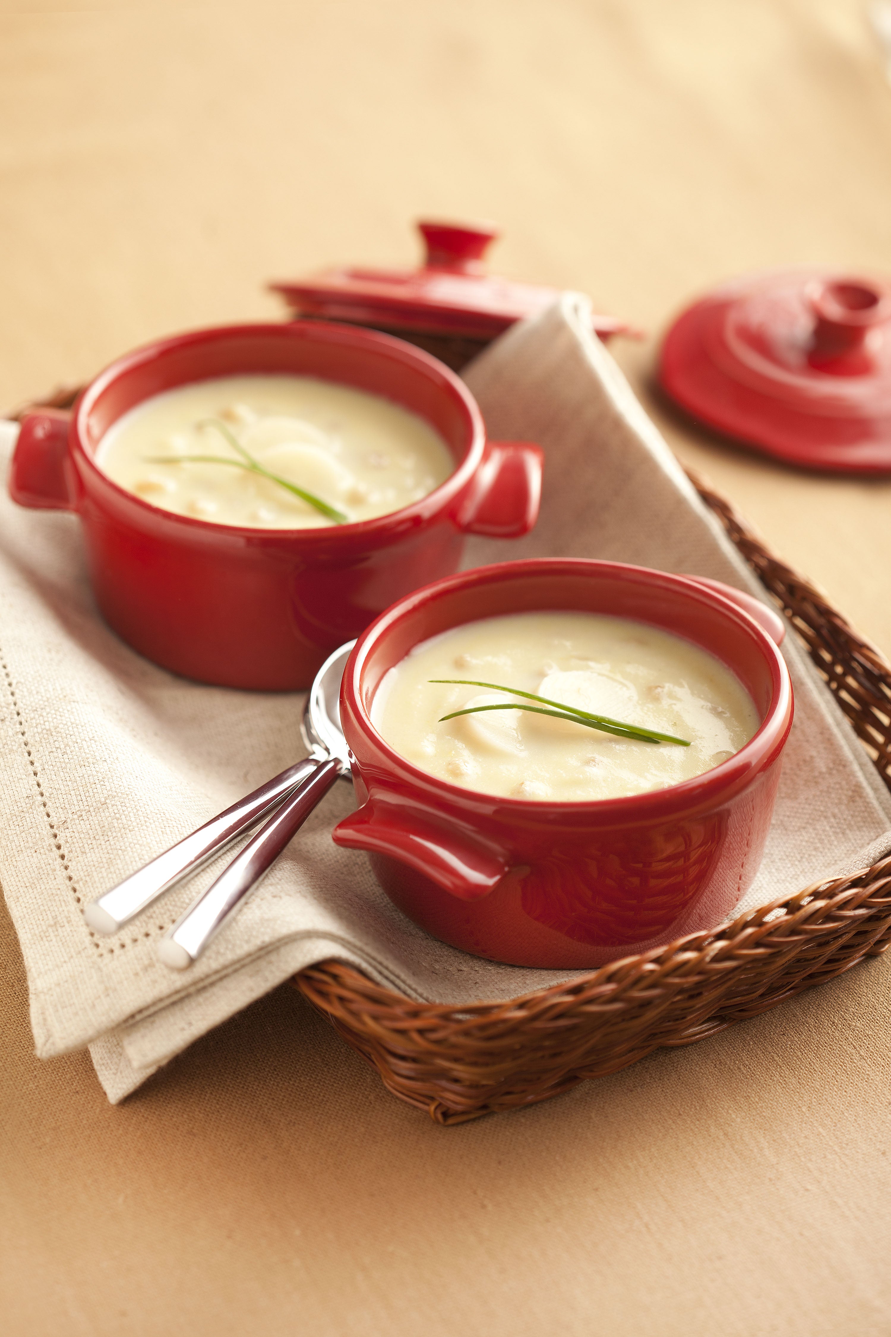 Creme de Palmito e Cevadinha