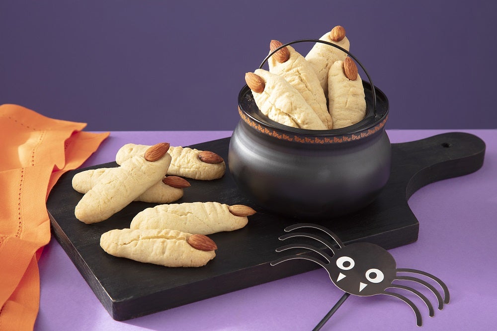 Receita de Biscoitos Amanteigados de Dedos de Zumbi