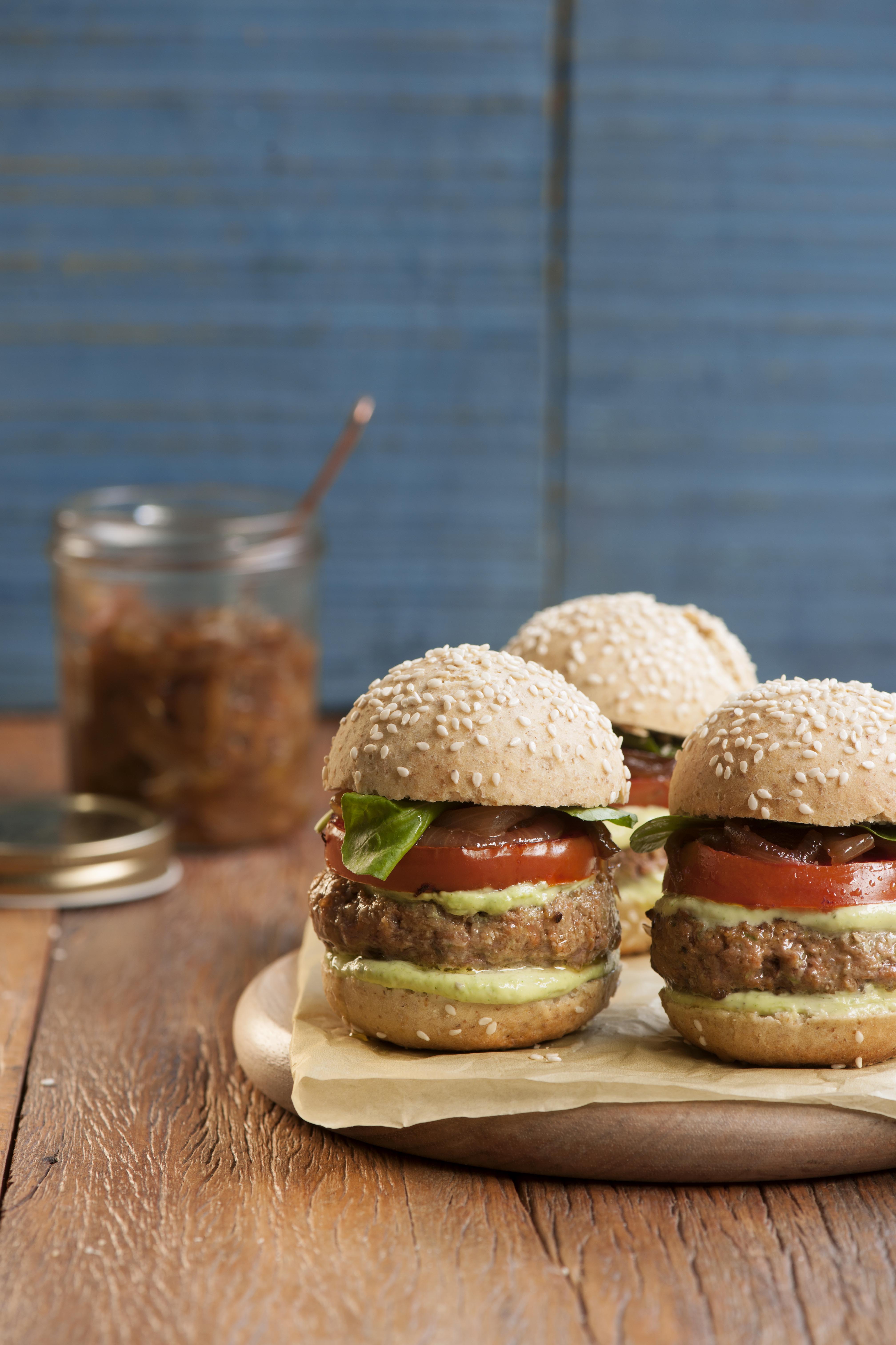 Hambúrguer Tradicional com Vegetais e Aveia