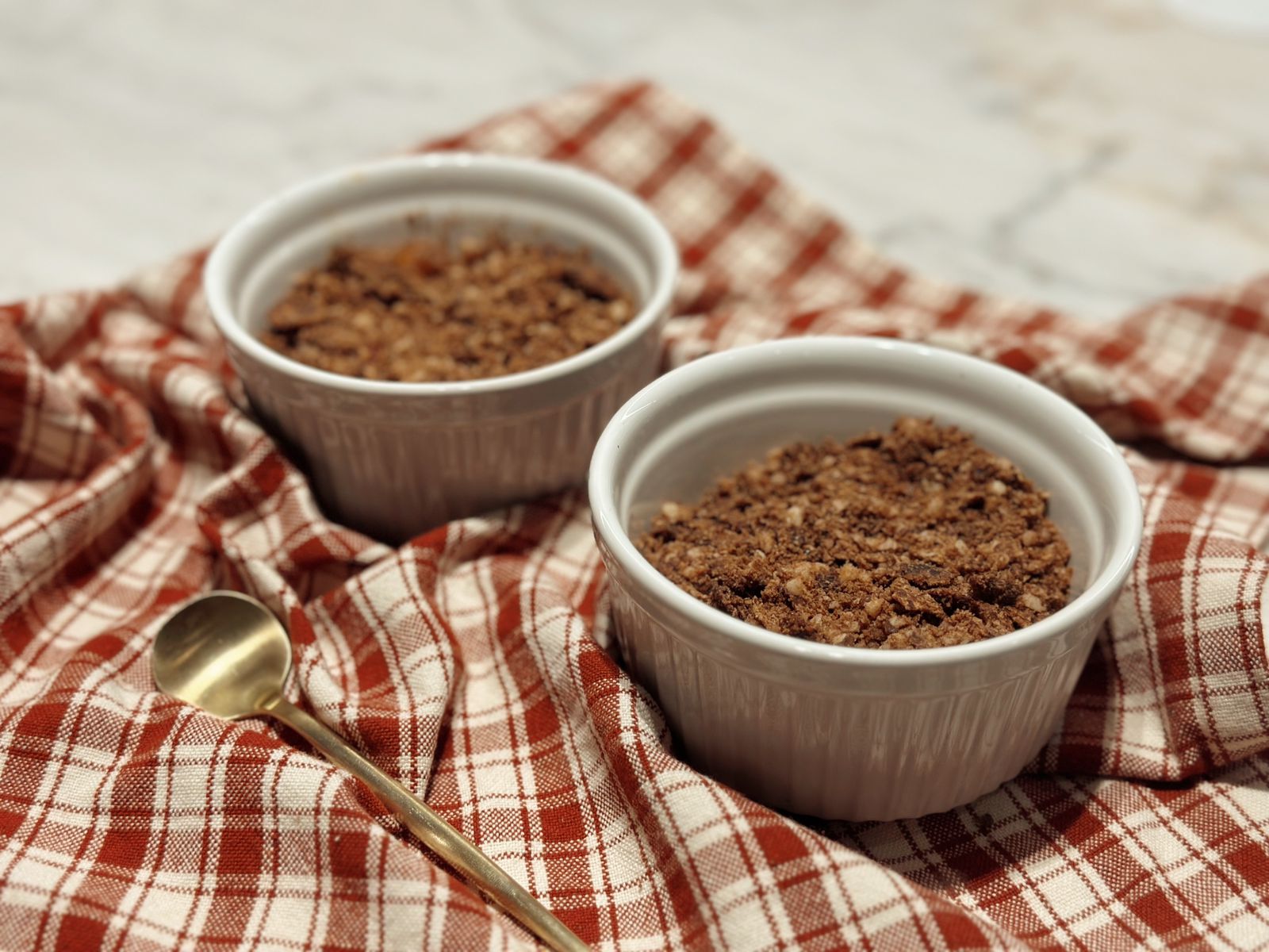 Receita de Crumble de Frutas com Nescau