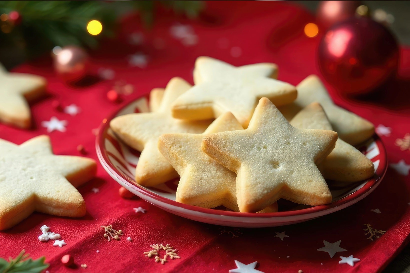 Receita de Bolachinhas Natalinas