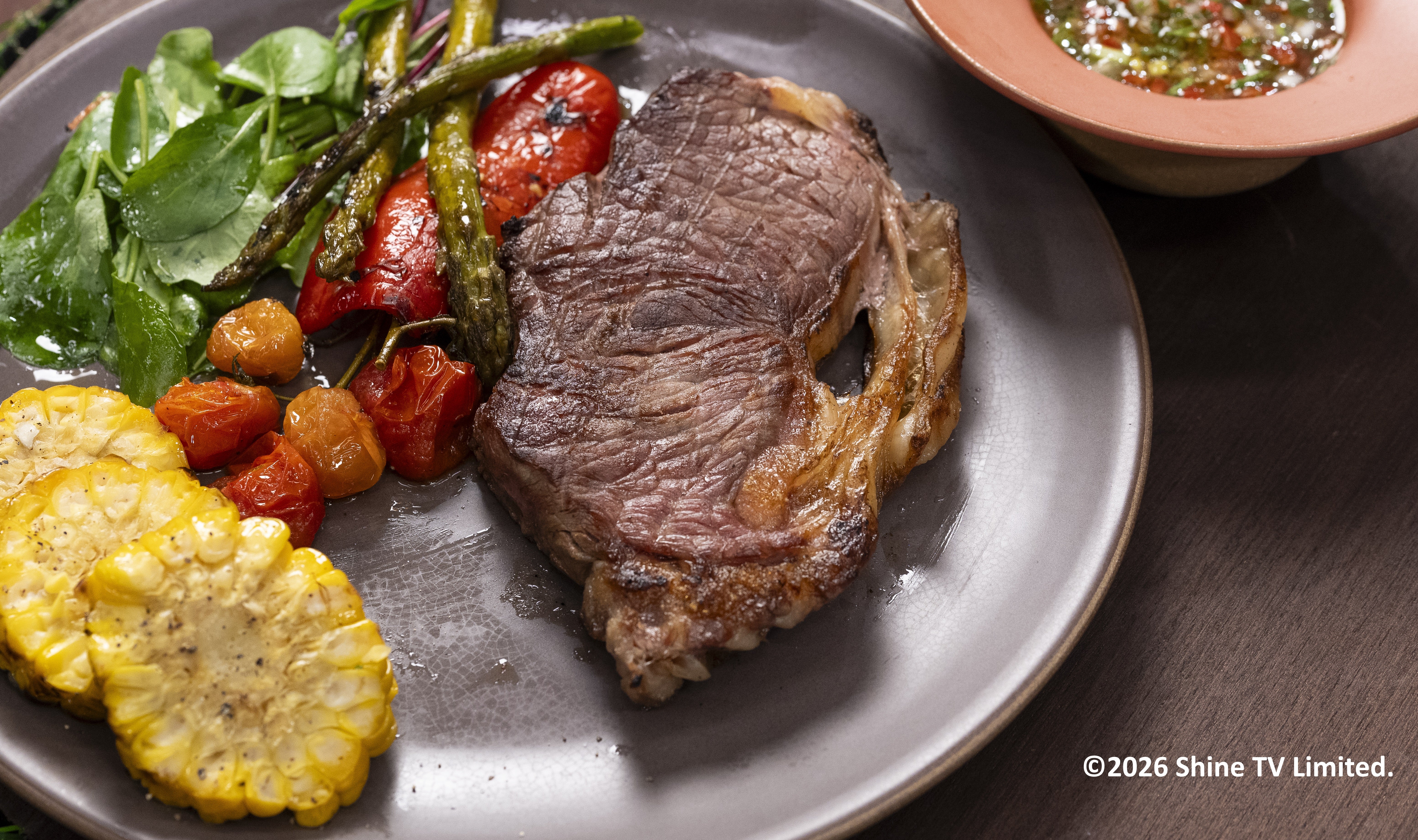 Receita de Churrasco Argentino com Legumes Confitados e Vinagrete